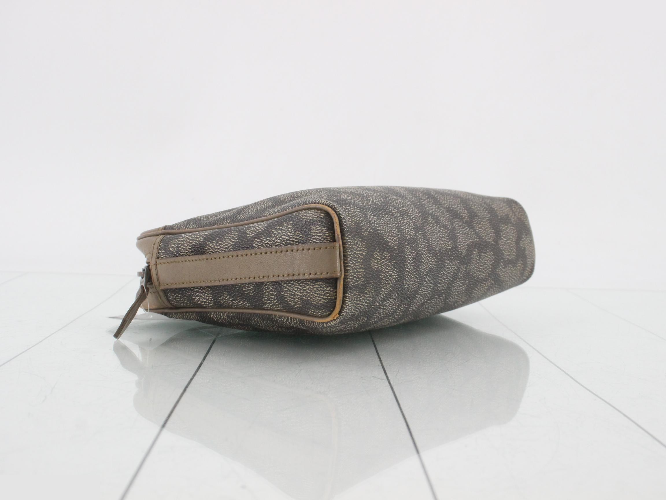 Second bag, PVC canvas, leather, brown — view 5