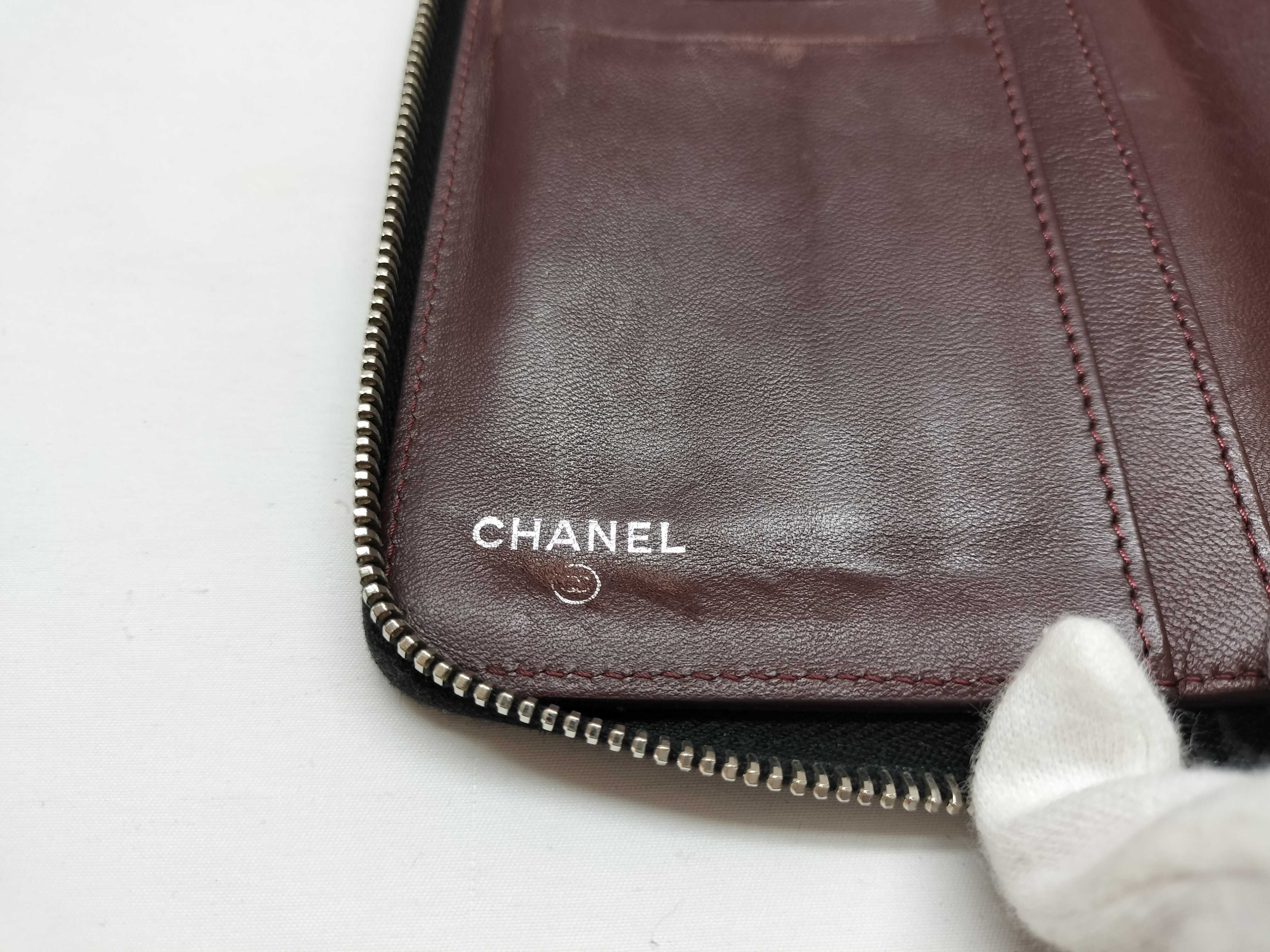 Lambskin Round Zip Long Wallet Lambskin Wallet — view 12
