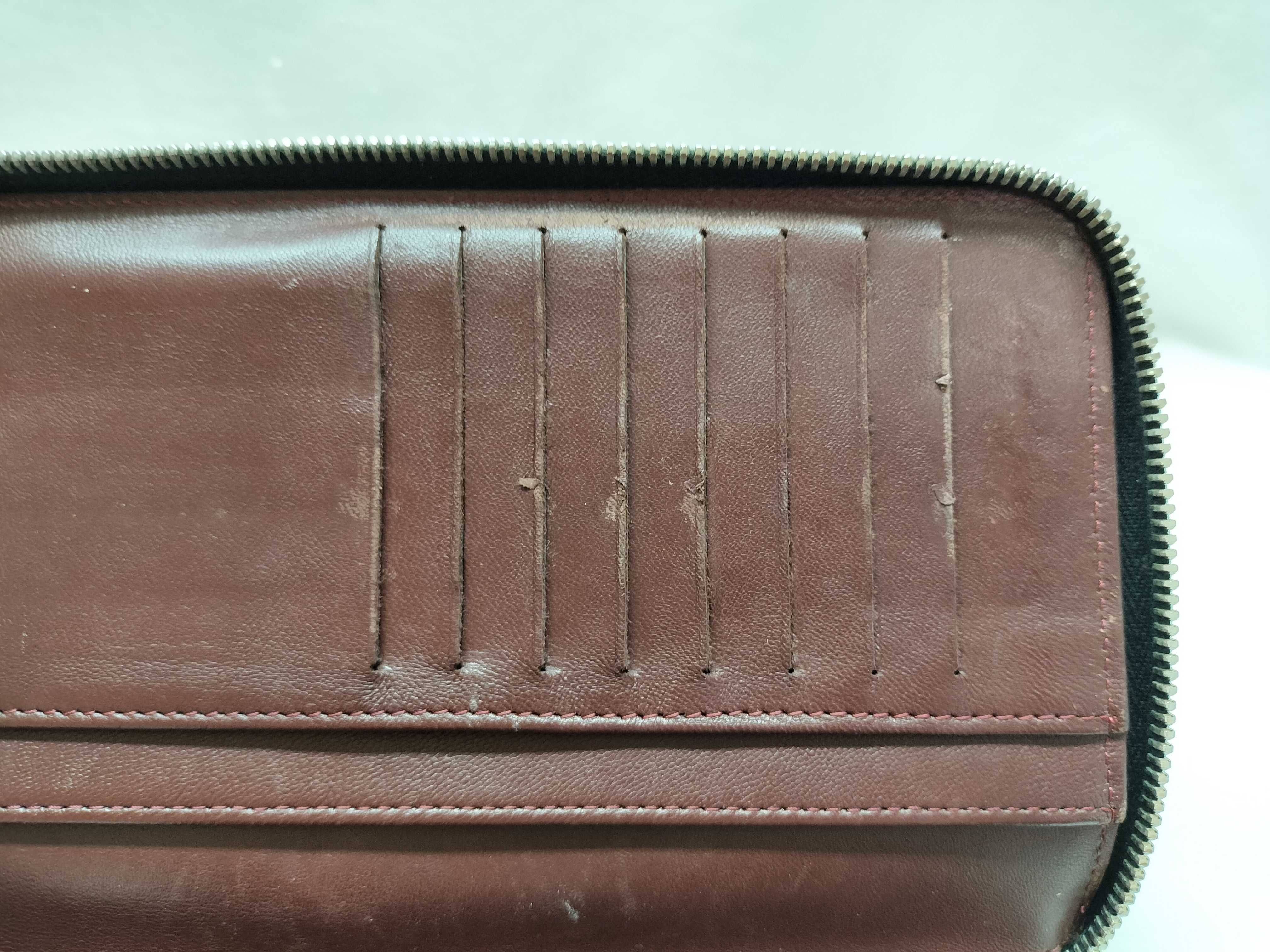 Lambskin Round Zip Long Wallet Lambskin Wallet — view 13