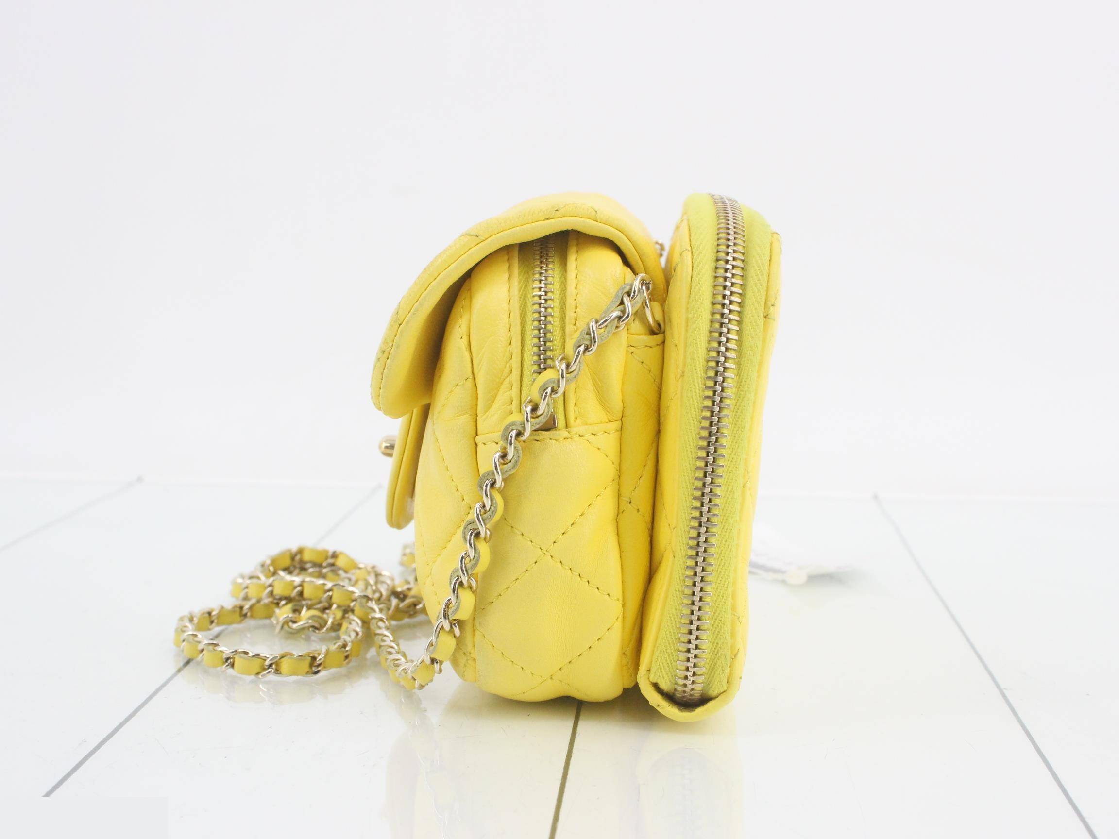 Lambskin Mini Matelassé Shoulder Bag, Series 15 — view 3