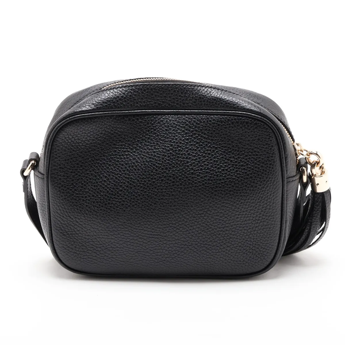 Soho 308364 Leather Shoulder Bag, Black — view 2