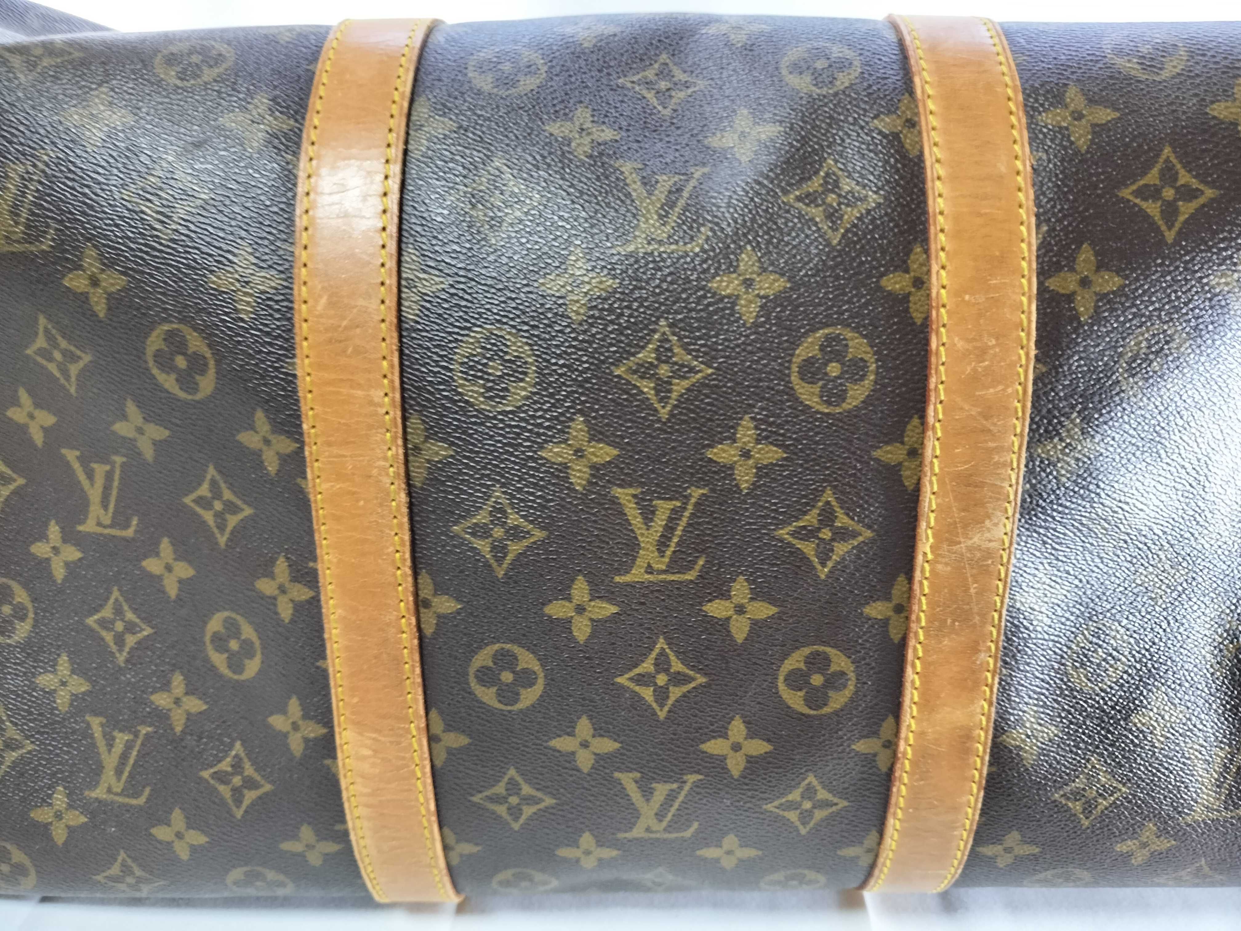 Monogram M41412 Keepall Bandoulière 60 Boston Bag — view 8