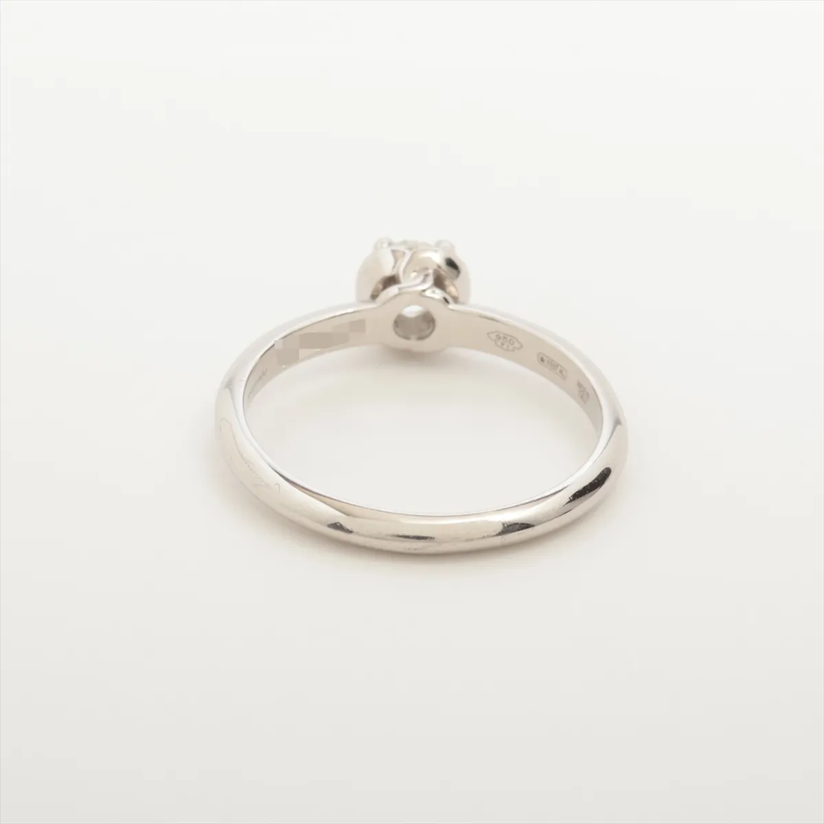 Incontro d'Amore Diamond Ring, Pt950, 3.6g, 2374546844, Metal — view 2