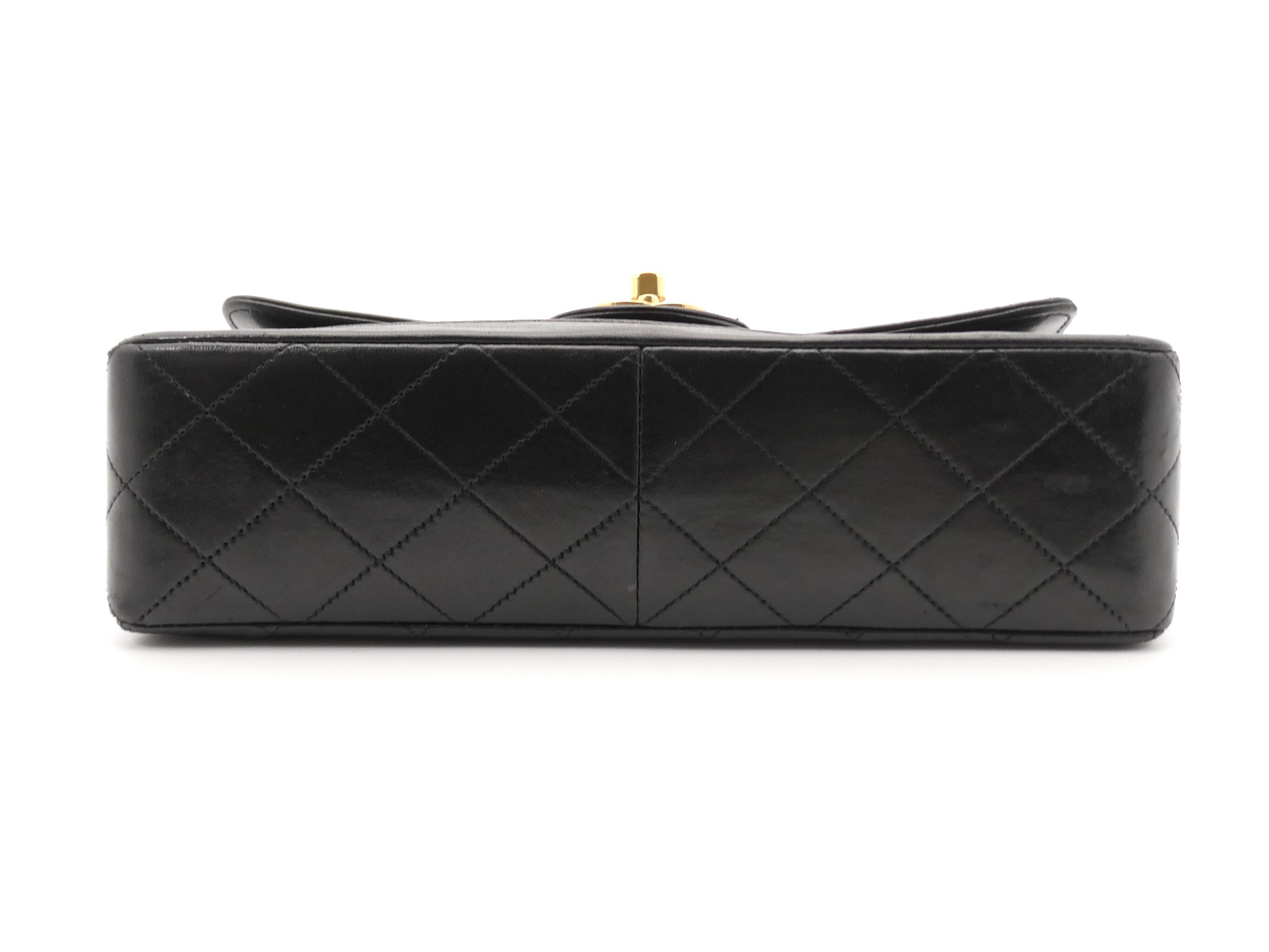 Matelassé Coco Mark Turnlock Double Chain Shoulder Bag — view 5