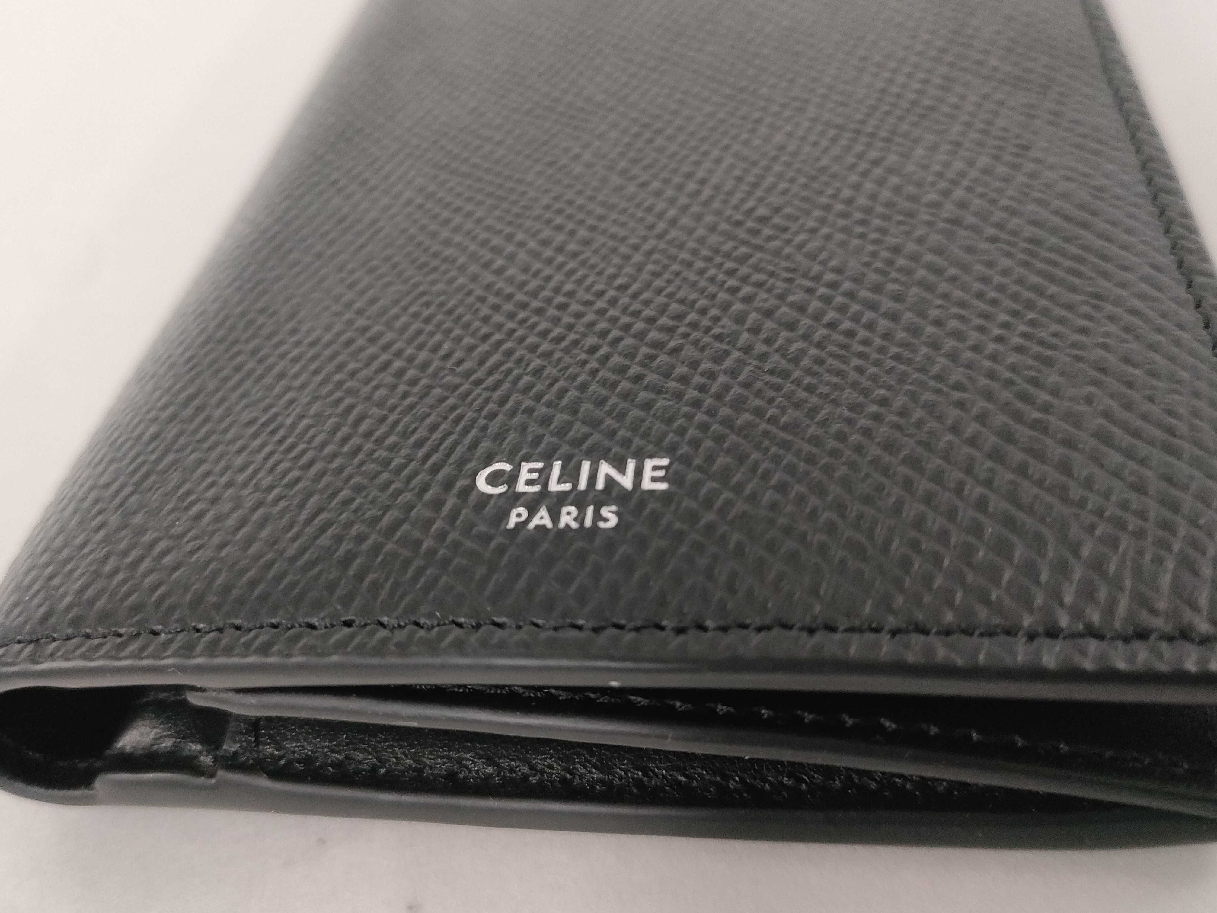 10C863 Bi-fold Long Wallet, Black — view 13