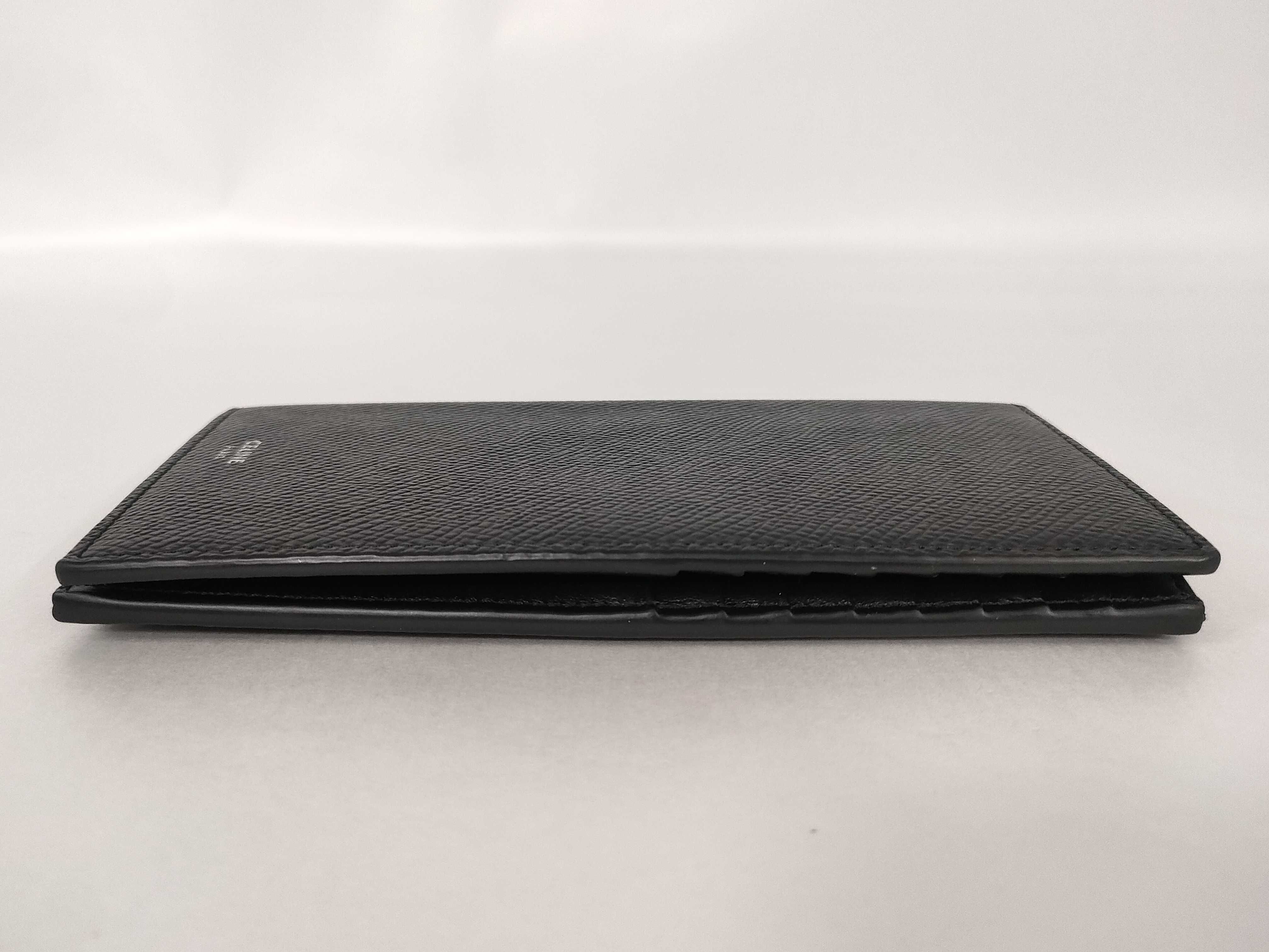 10C863 Bi-fold Long Wallet, Black — view 6