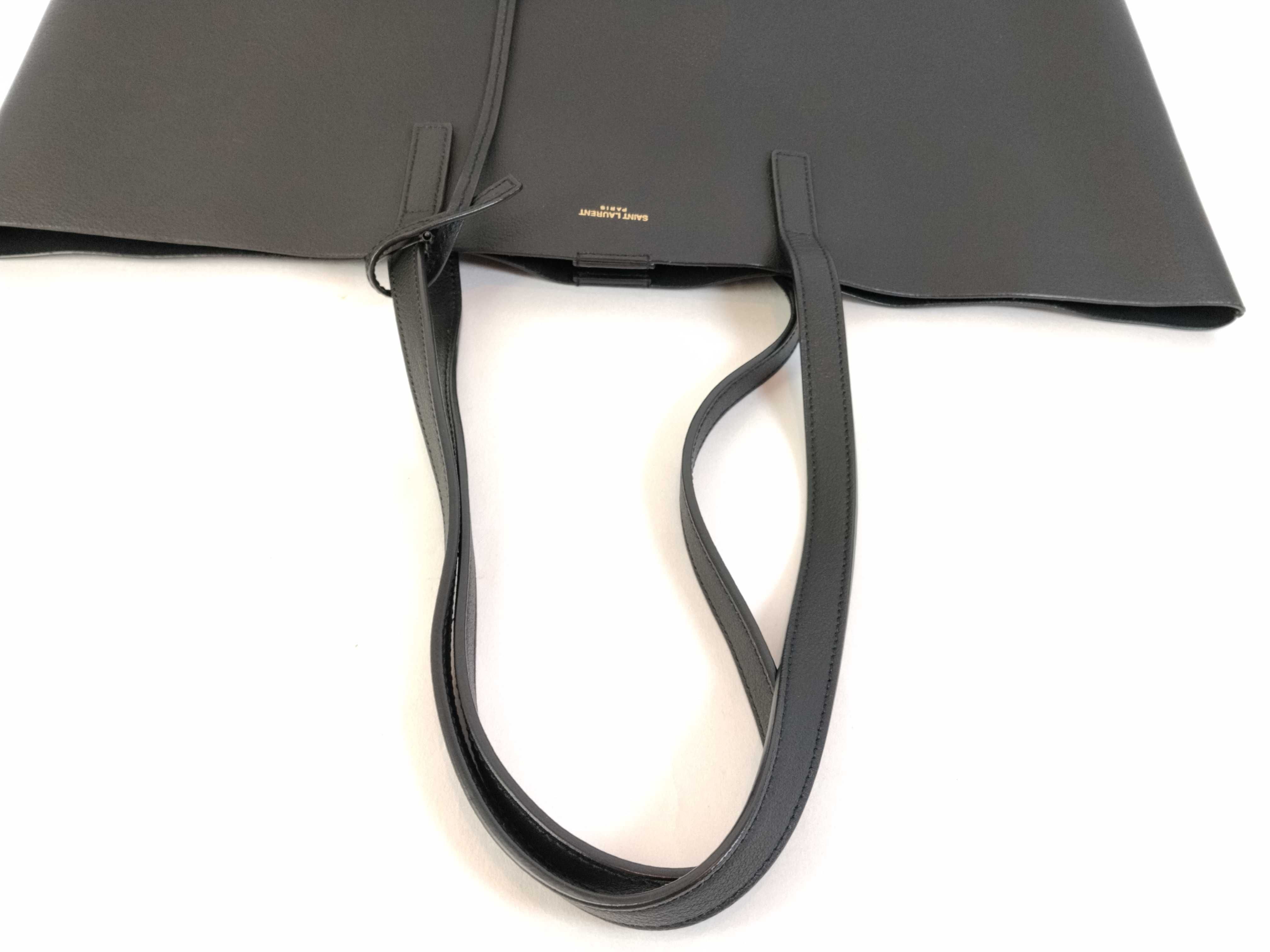 HK-600281 GUE394195.0519 Leather Black Shoulder Bag Tote Bag — view 3