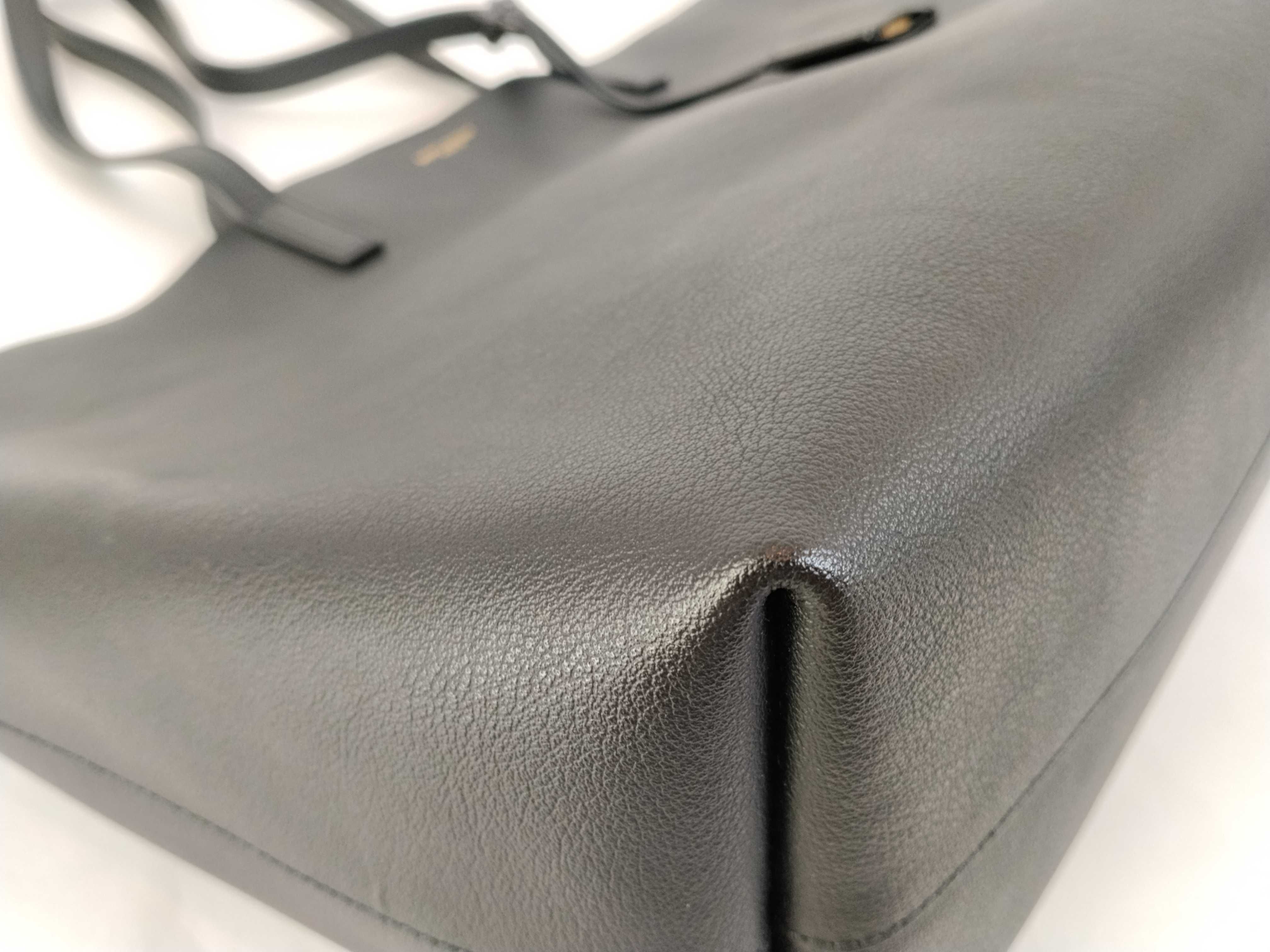 HK-600281 GUE394195.0519 Leather Black Shoulder Bag Tote Bag — view 6