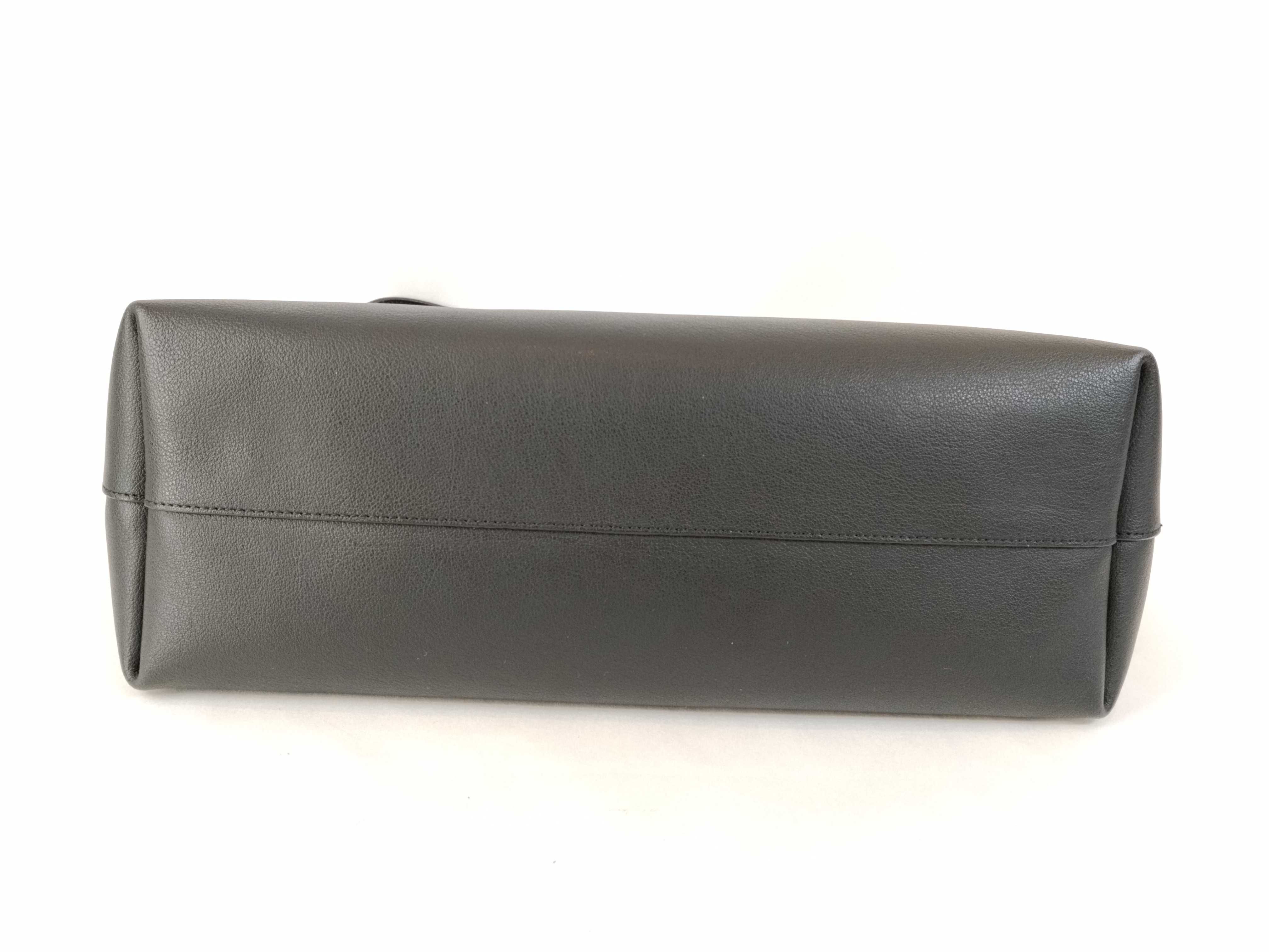 HK-600281 GUE394195.0519 Leather Black Shoulder Bag Tote Bag — view 7
