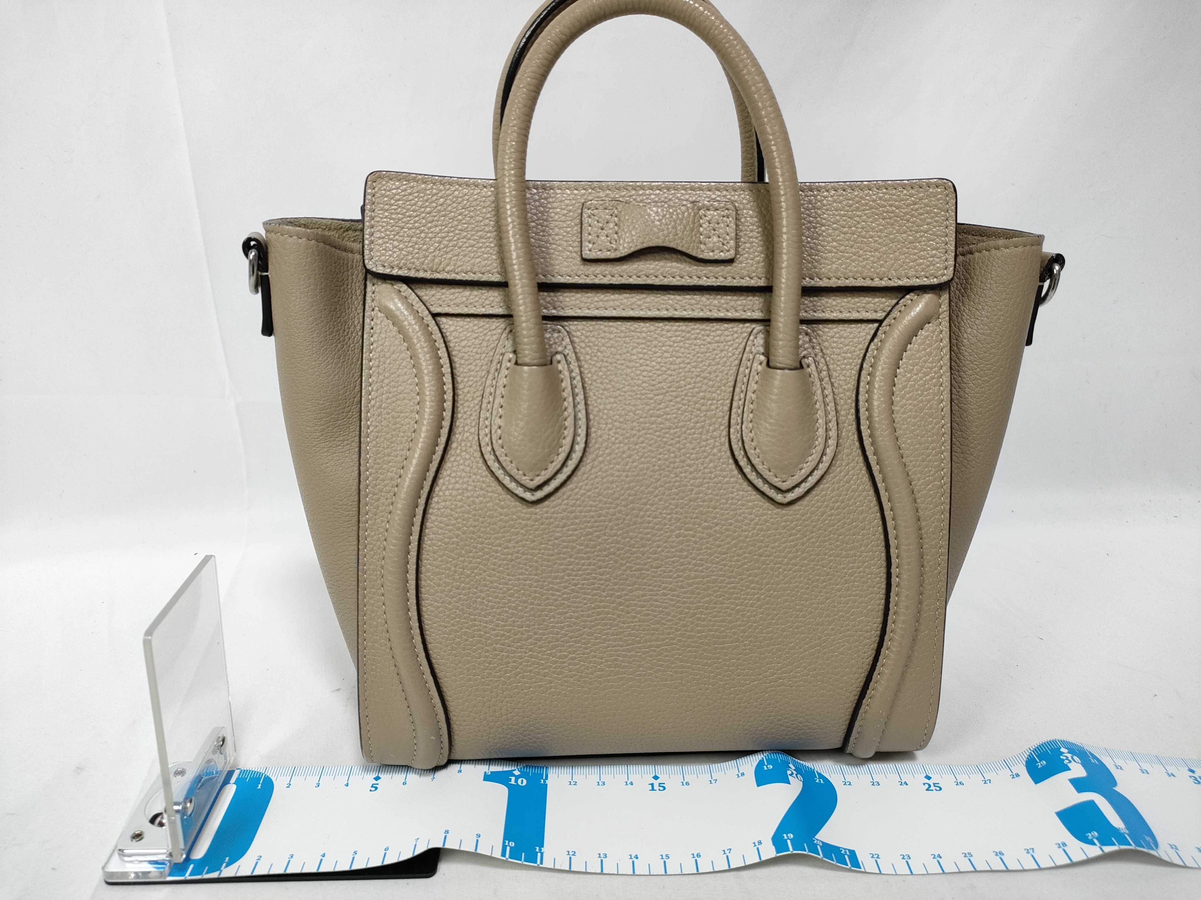 Luggage Nano Beige Handbag — view 2