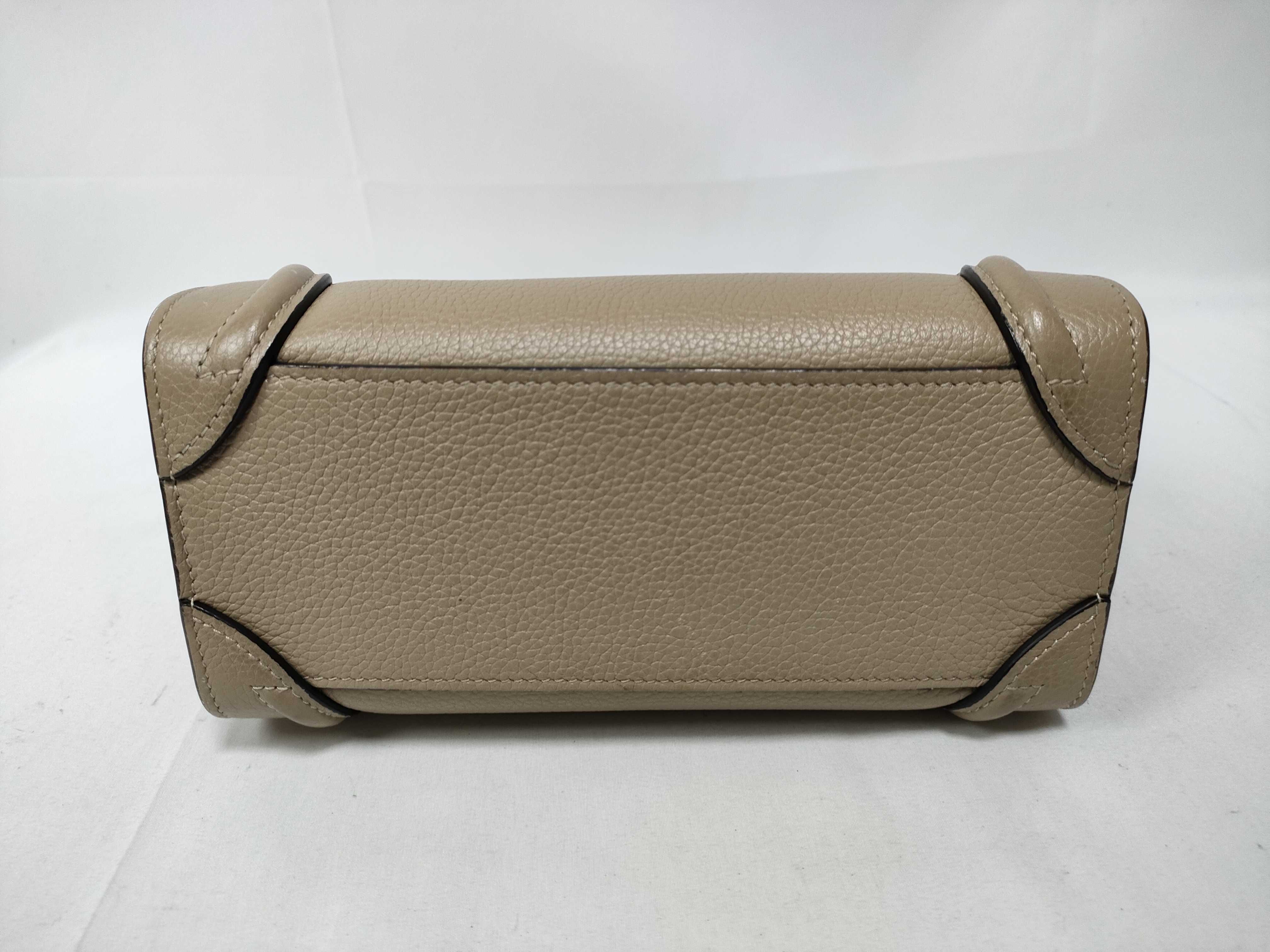 Luggage Nano Beige Handbag — view 3