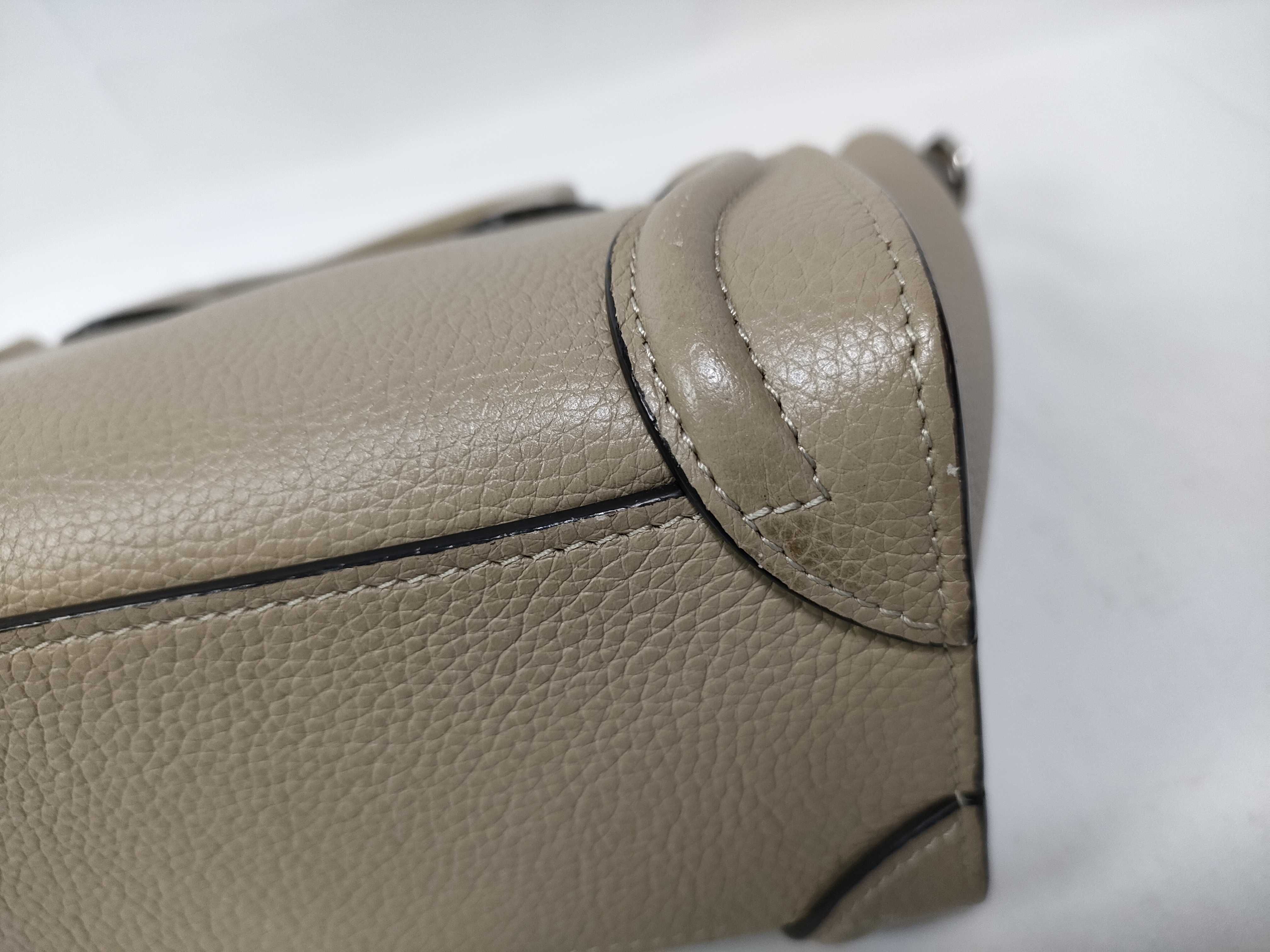 Luggage Nano Beige Handbag — view 4