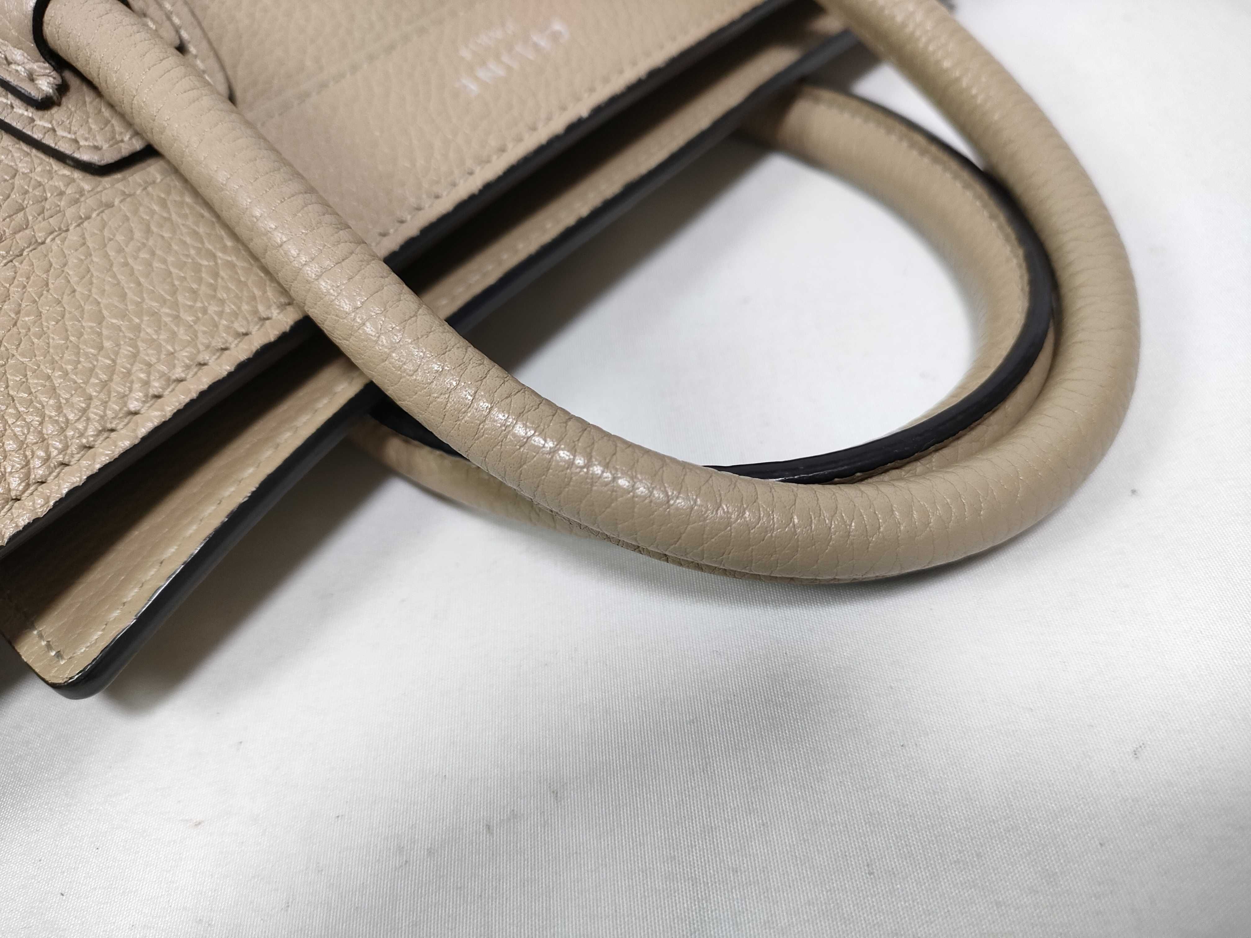 Luggage Nano Beige Handbag — view 7