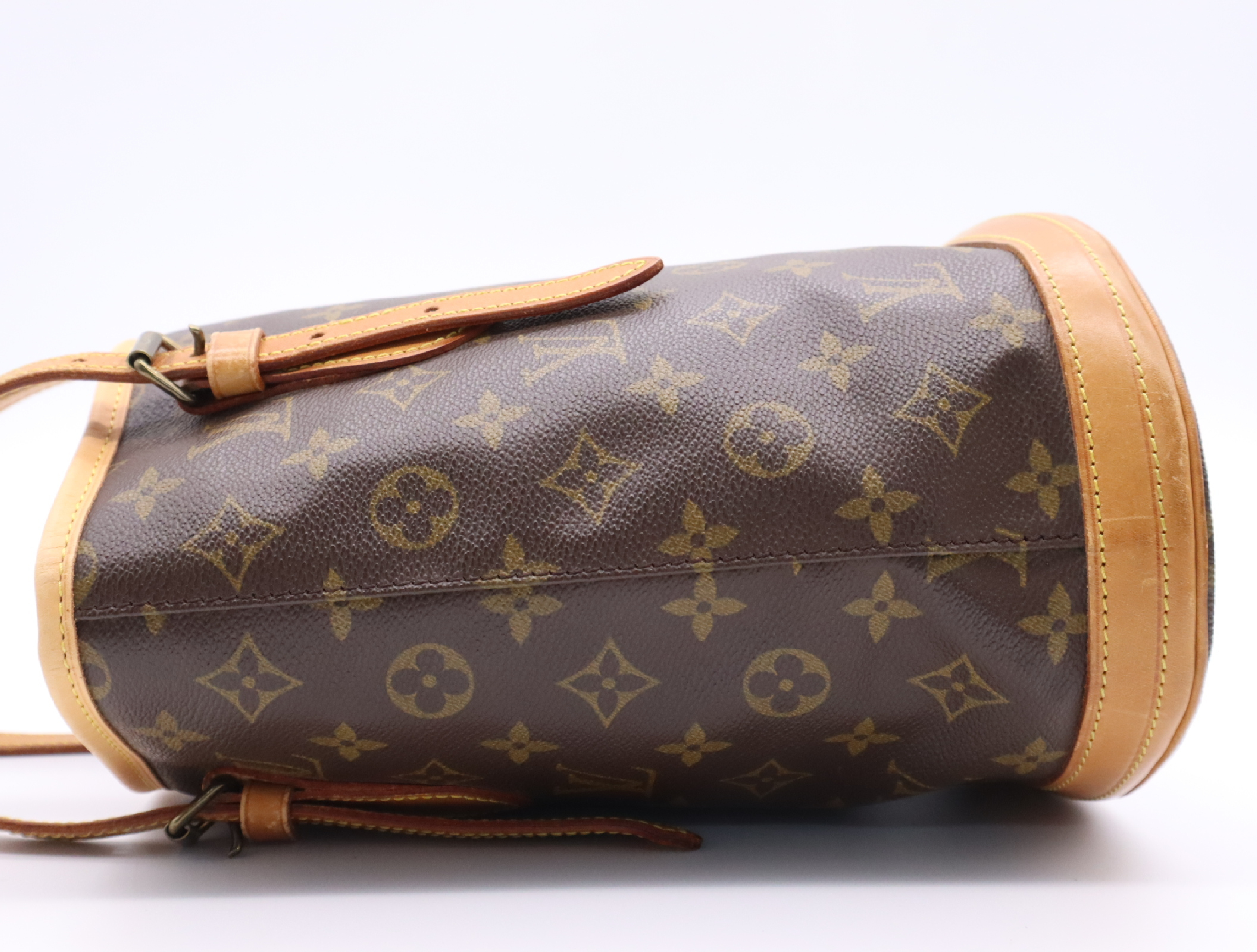 M42238 Monogram Bucket PM Tote Bag with Pouch — view 3