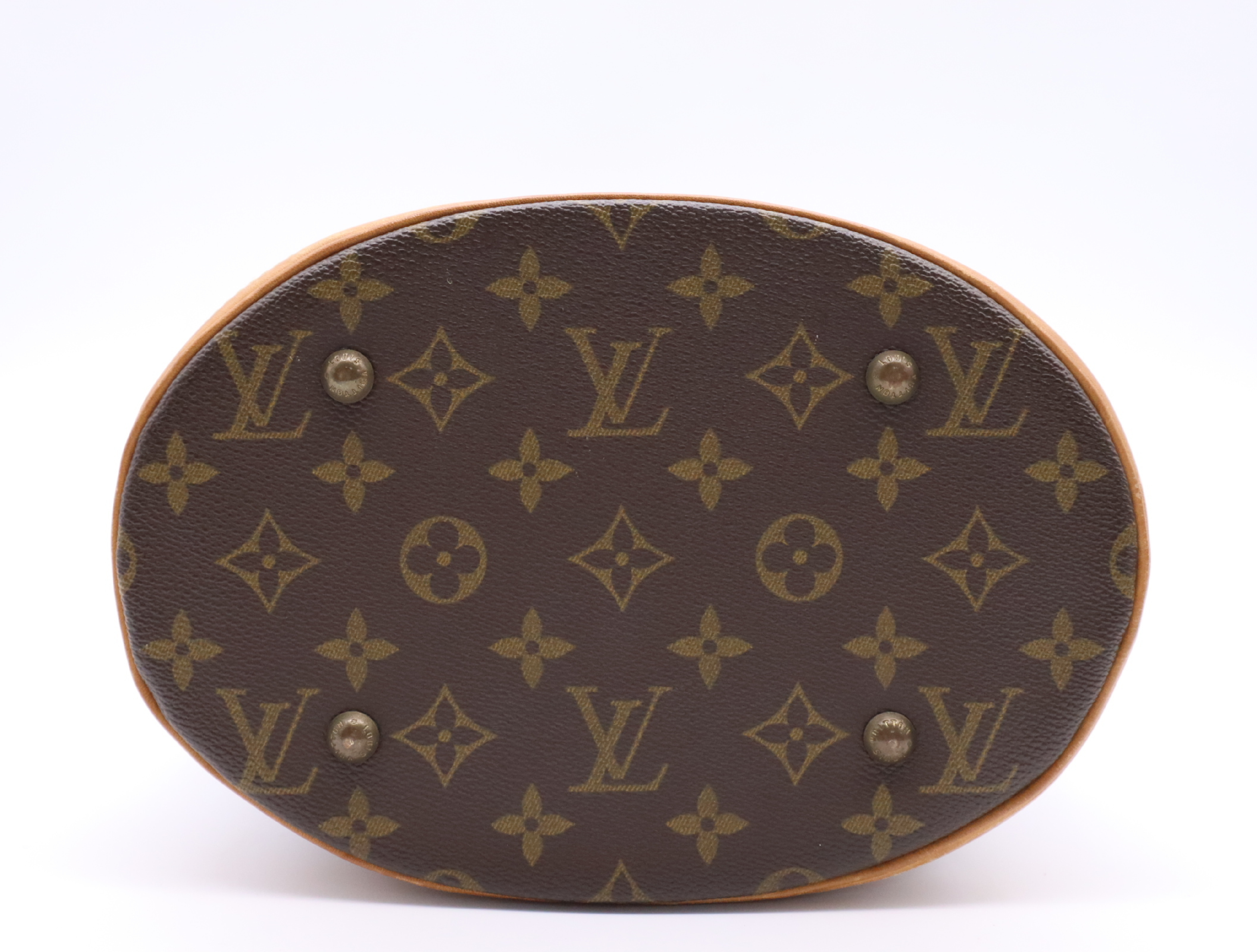 M42238 Monogram Bucket PM Tote Bag with Pouch — view 4