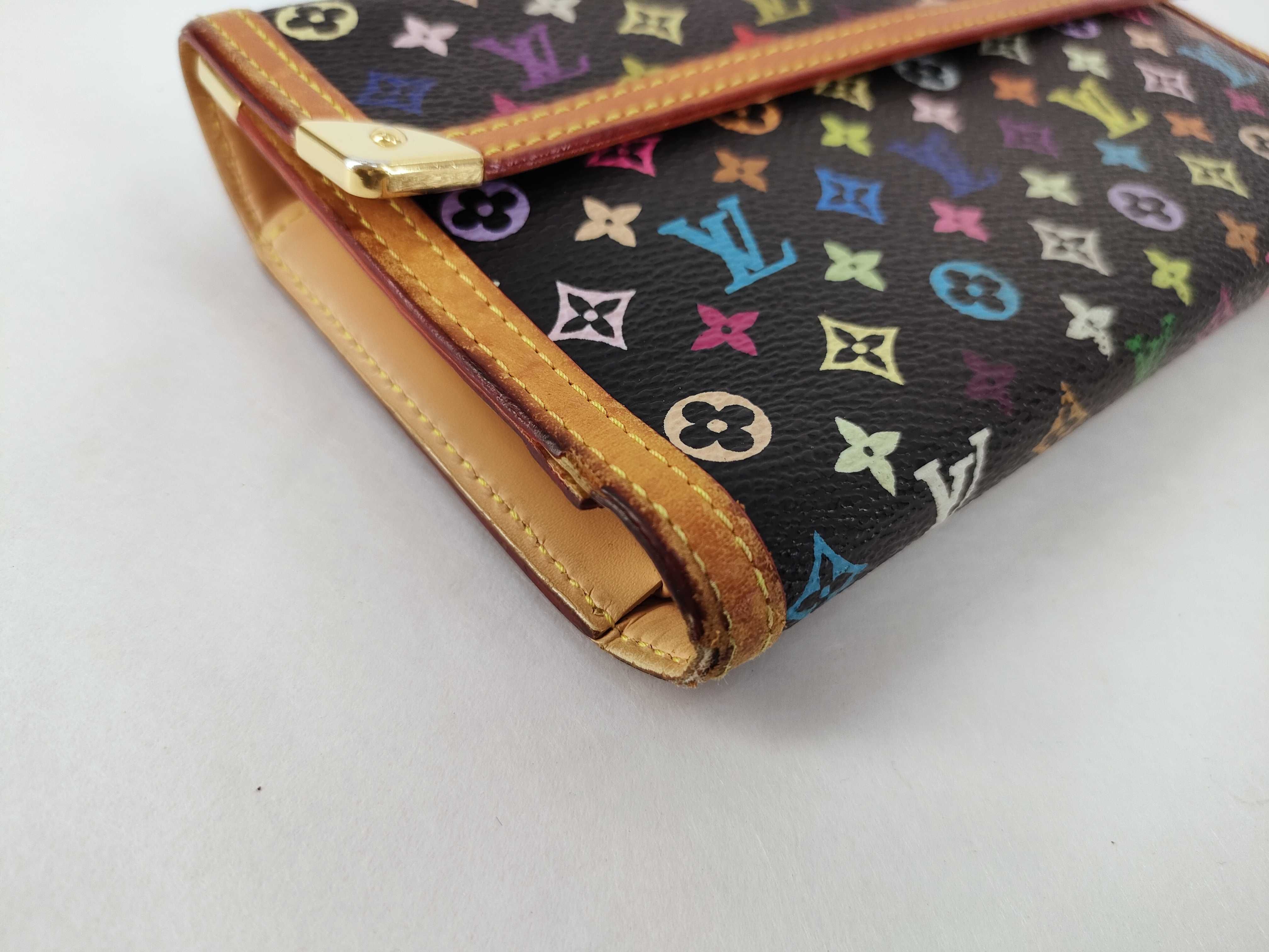 Monogram Multicolor LV Multicolor Portefeuille Tresor International Wallet — view 3