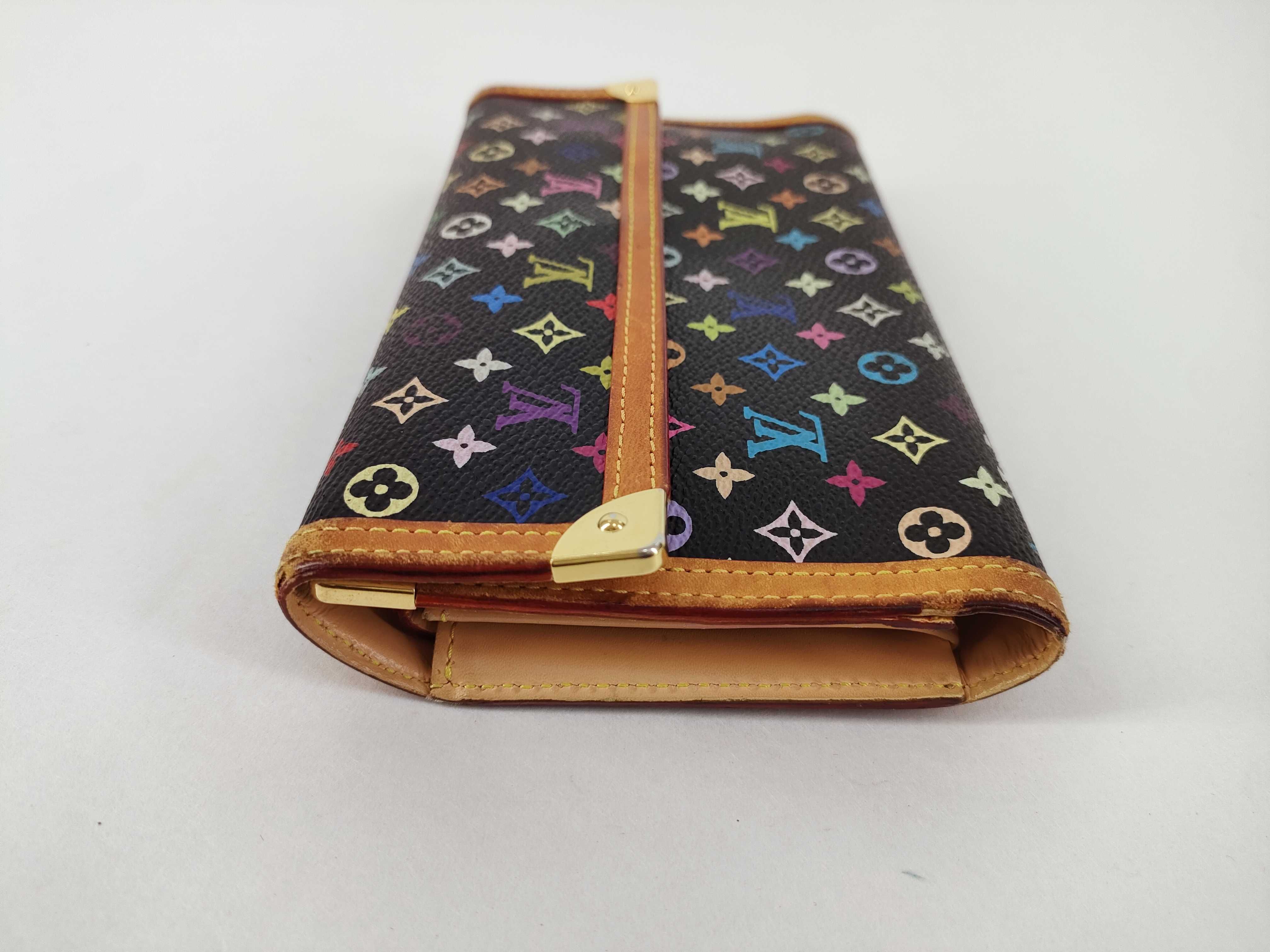 Monogram Multicolor LV Multicolor Portefeuille Tresor International Wallet — view 4