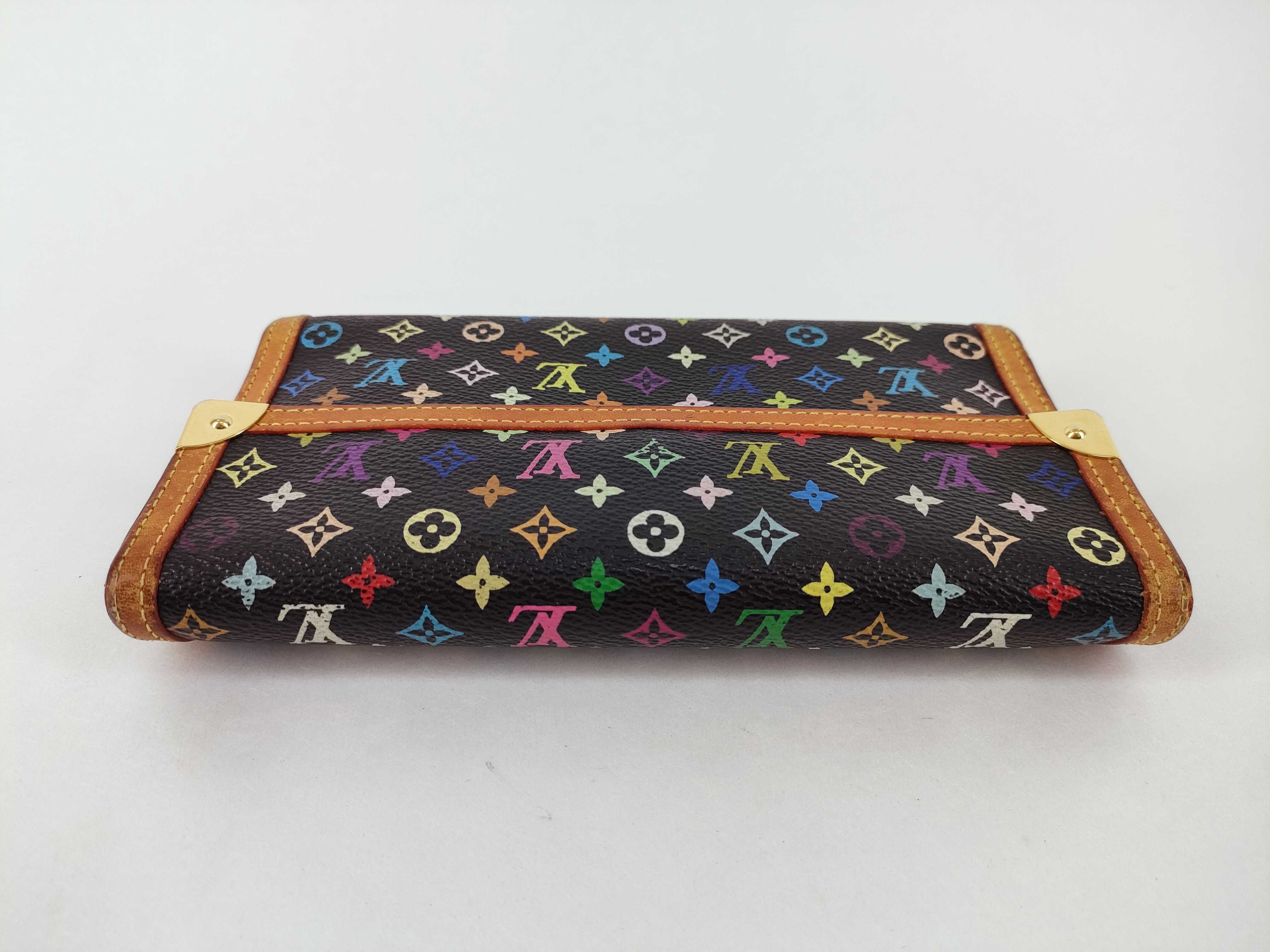 Monogram Multicolor LV Multicolor Portefeuille Tresor International Wallet — view 5