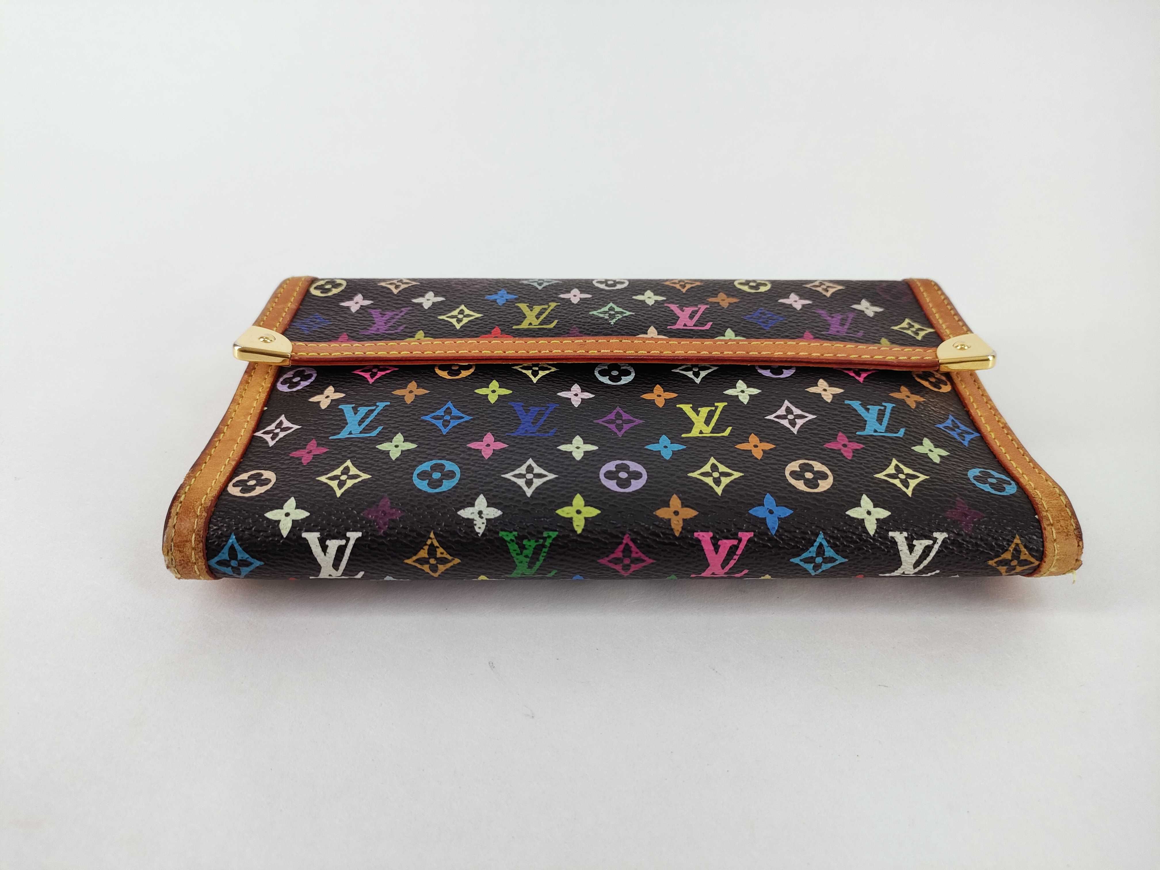 Monogram Multicolor LV Multicolor Portefeuille Tresor International Wallet — view 7