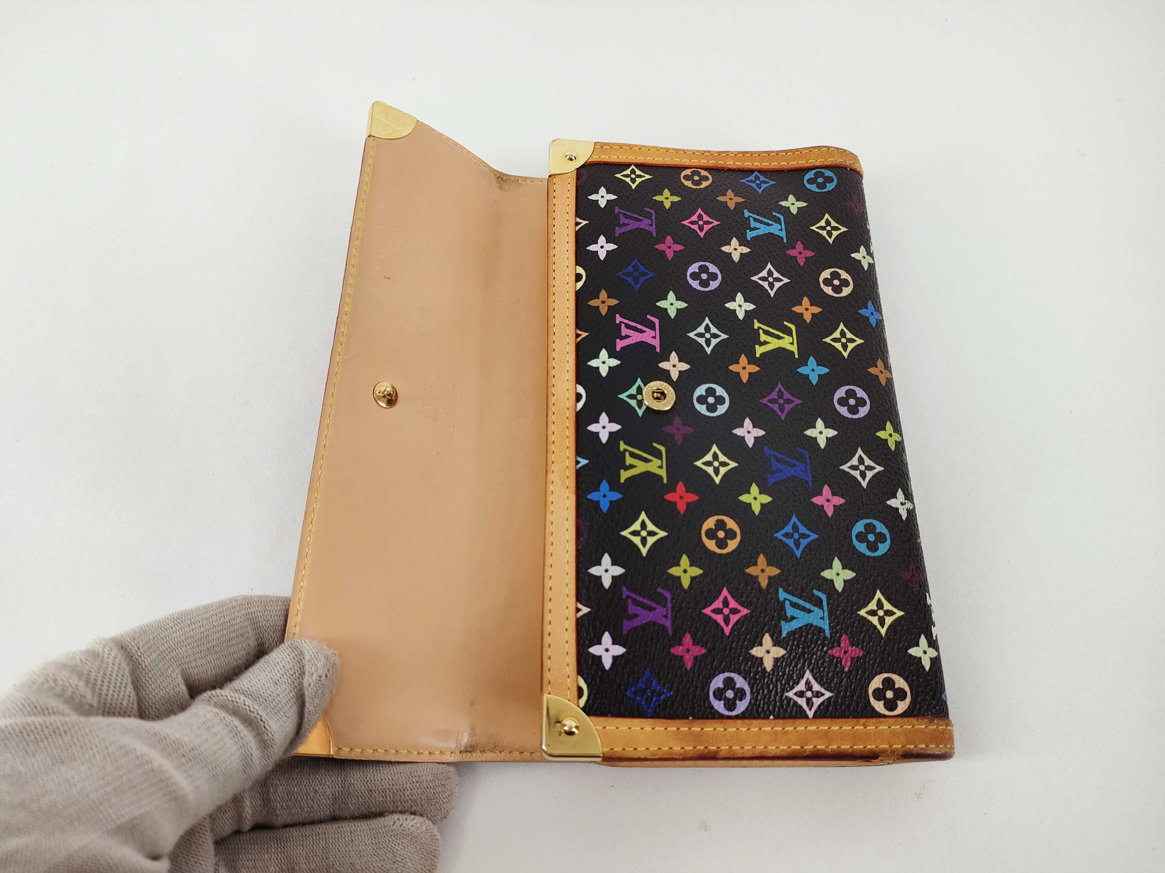 Monogram Multicolor LV Multicolor Portefeuille Tresor International Wallet — view 8