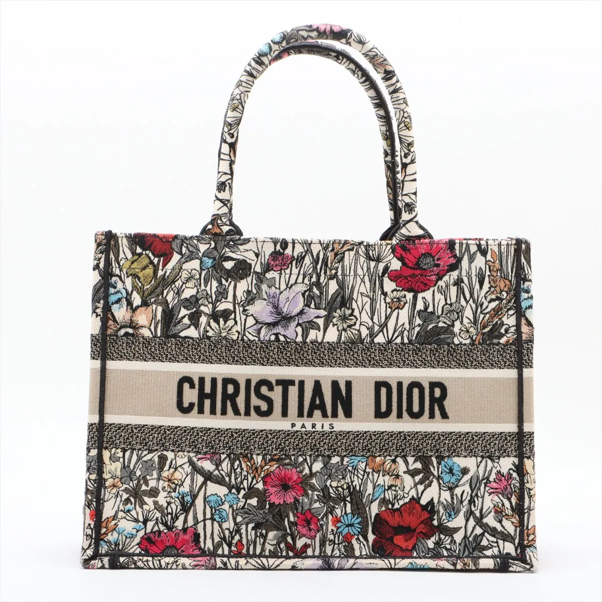 Book Tote Medium Canvas Tote Bag Multicolor