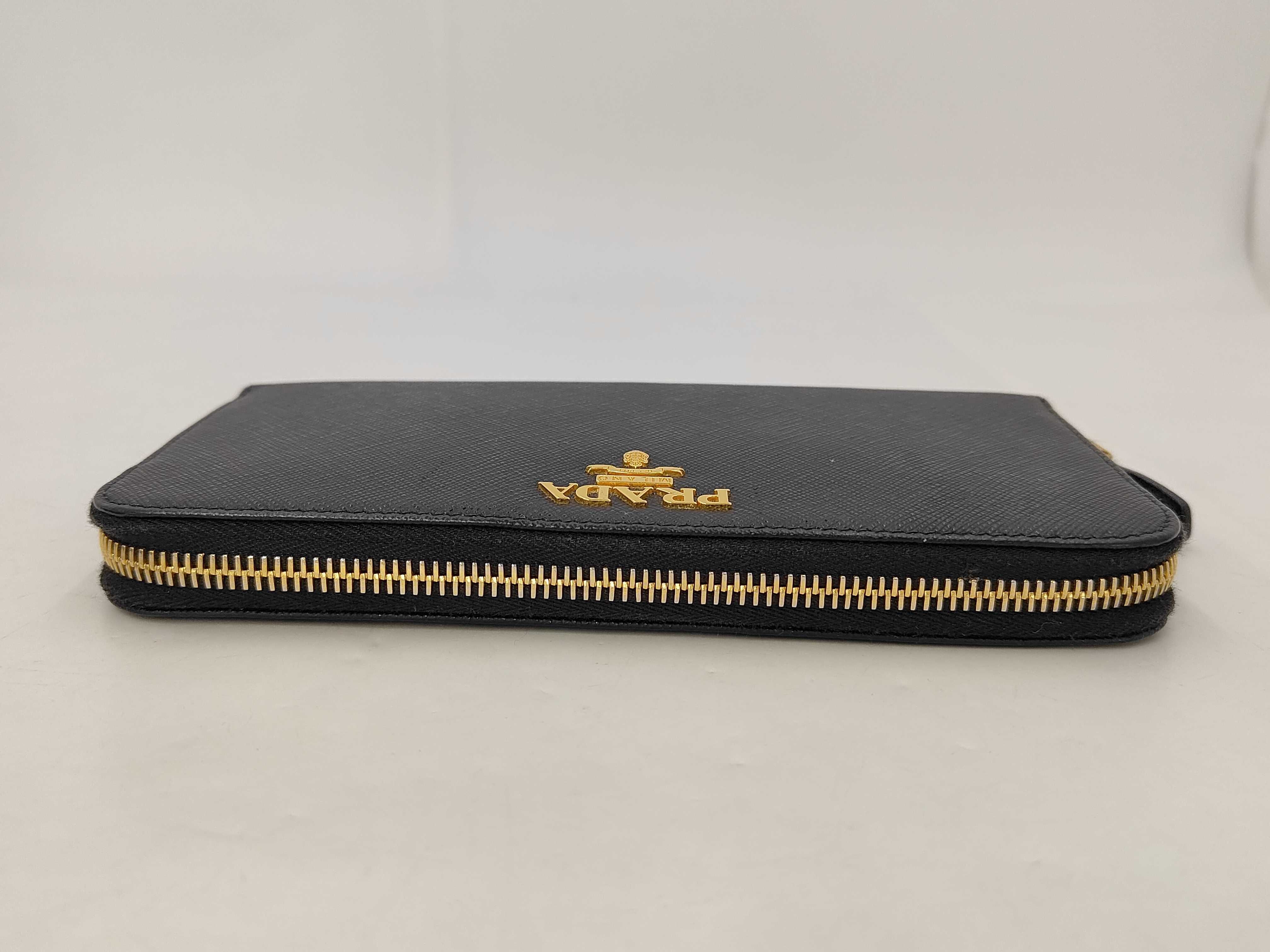 Saffiano Leather Long Wallet — view 6