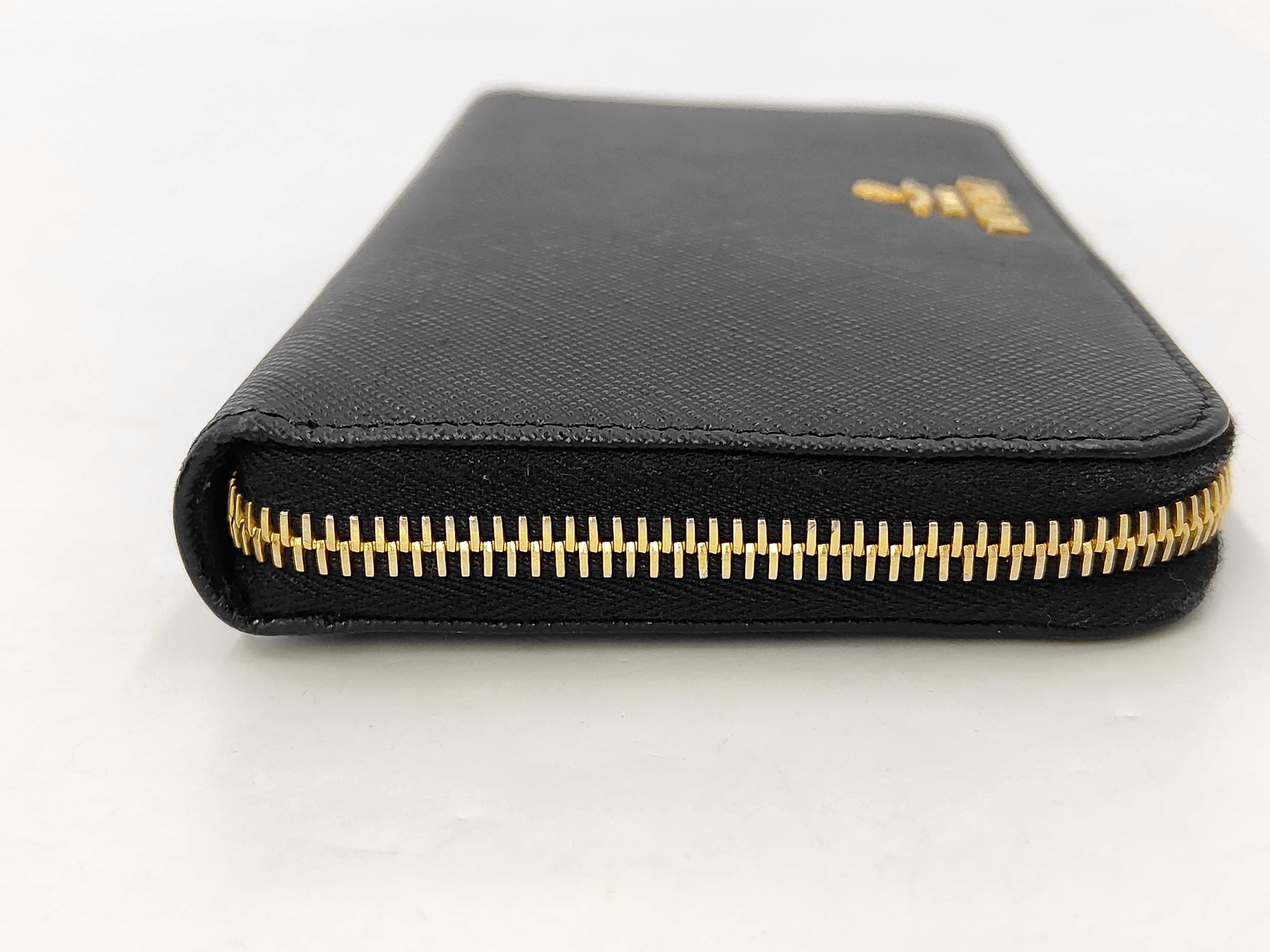 Saffiano Leather Long Wallet — view 7
