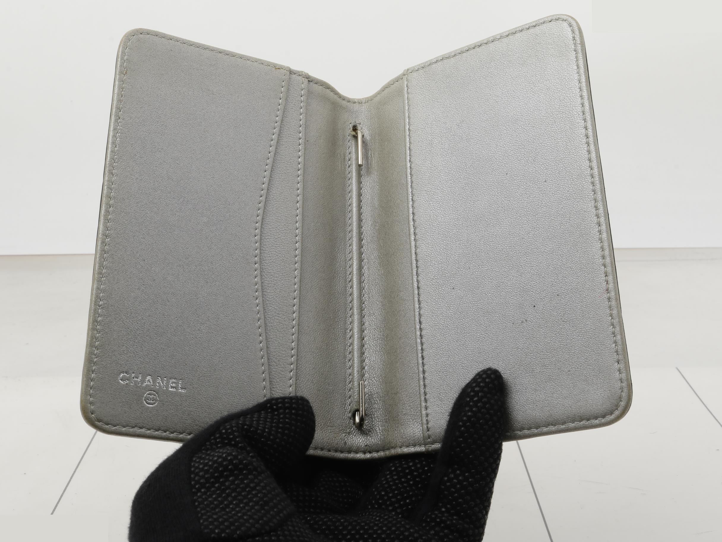 Camellia (bag), notebook cover, card case, etc., Coco Mark, Black — view 4