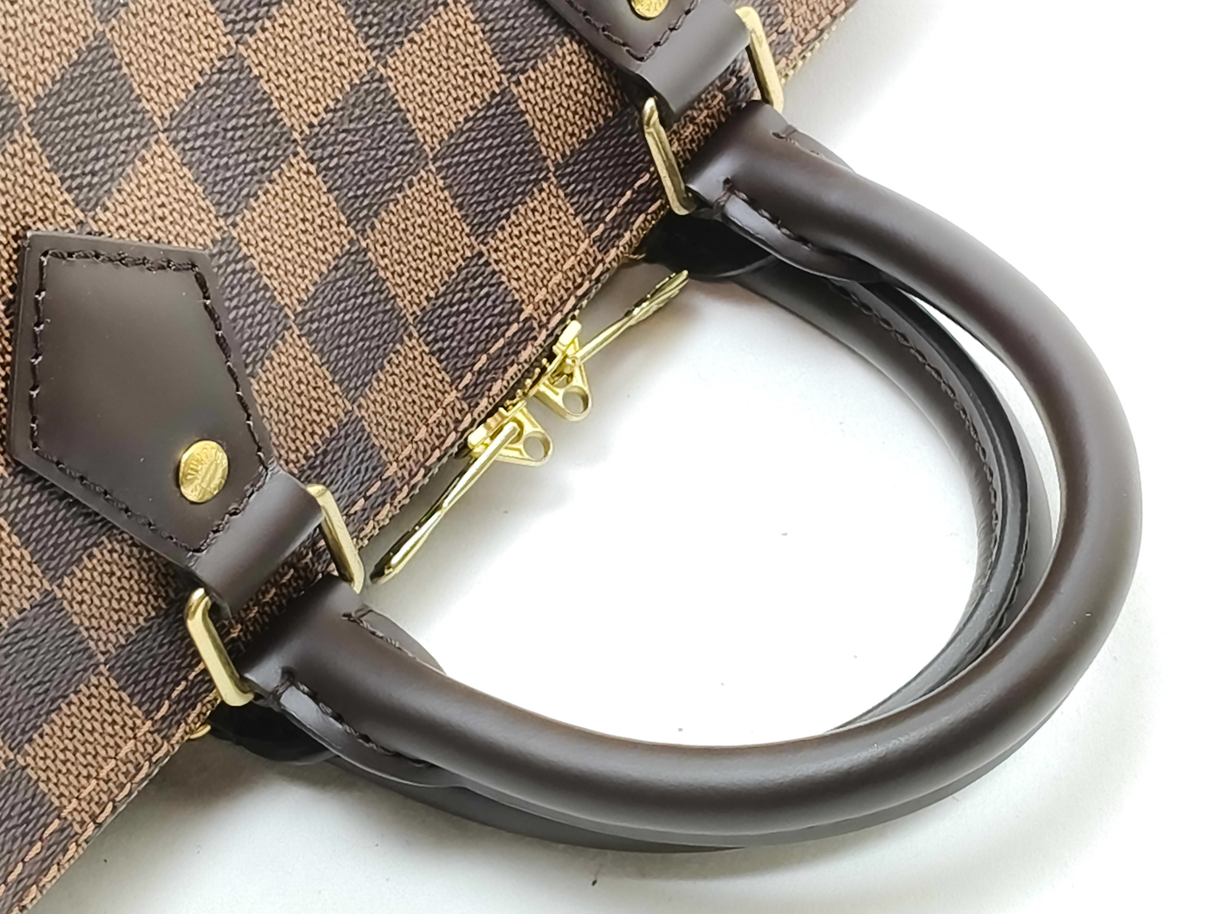 Damier Ebene N40575 Speedy Bandoulière 25 Boston Bag — view 2