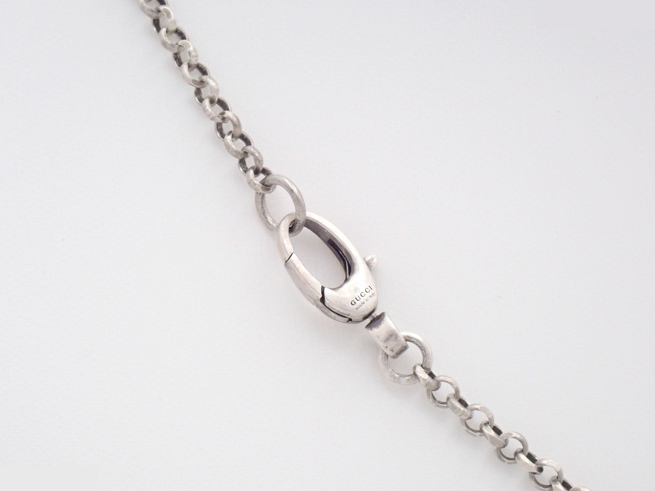 Key Double G Necklace, 925 Sterling Silver, 15.9g — view 3