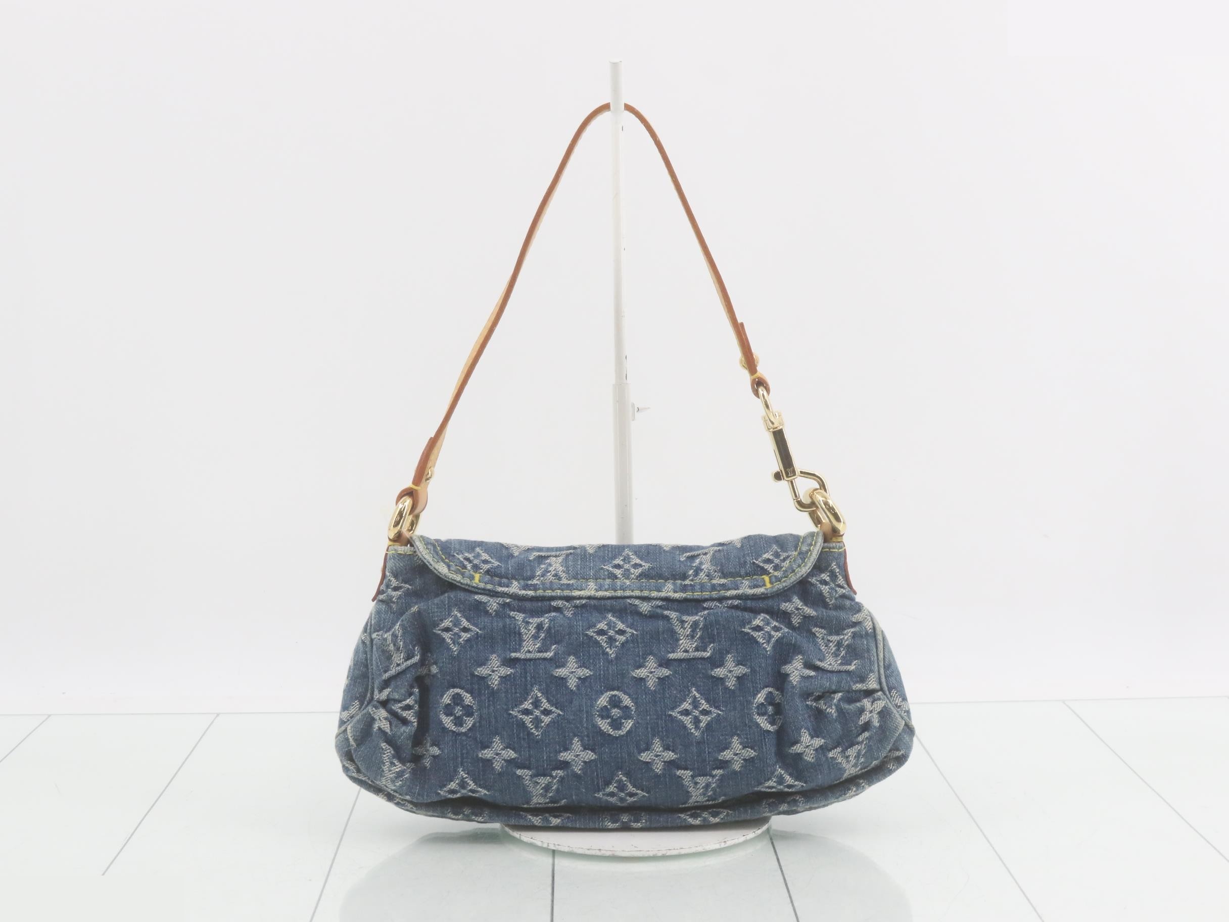 Mini Pleaty Monogram Denim M95050 — view 2