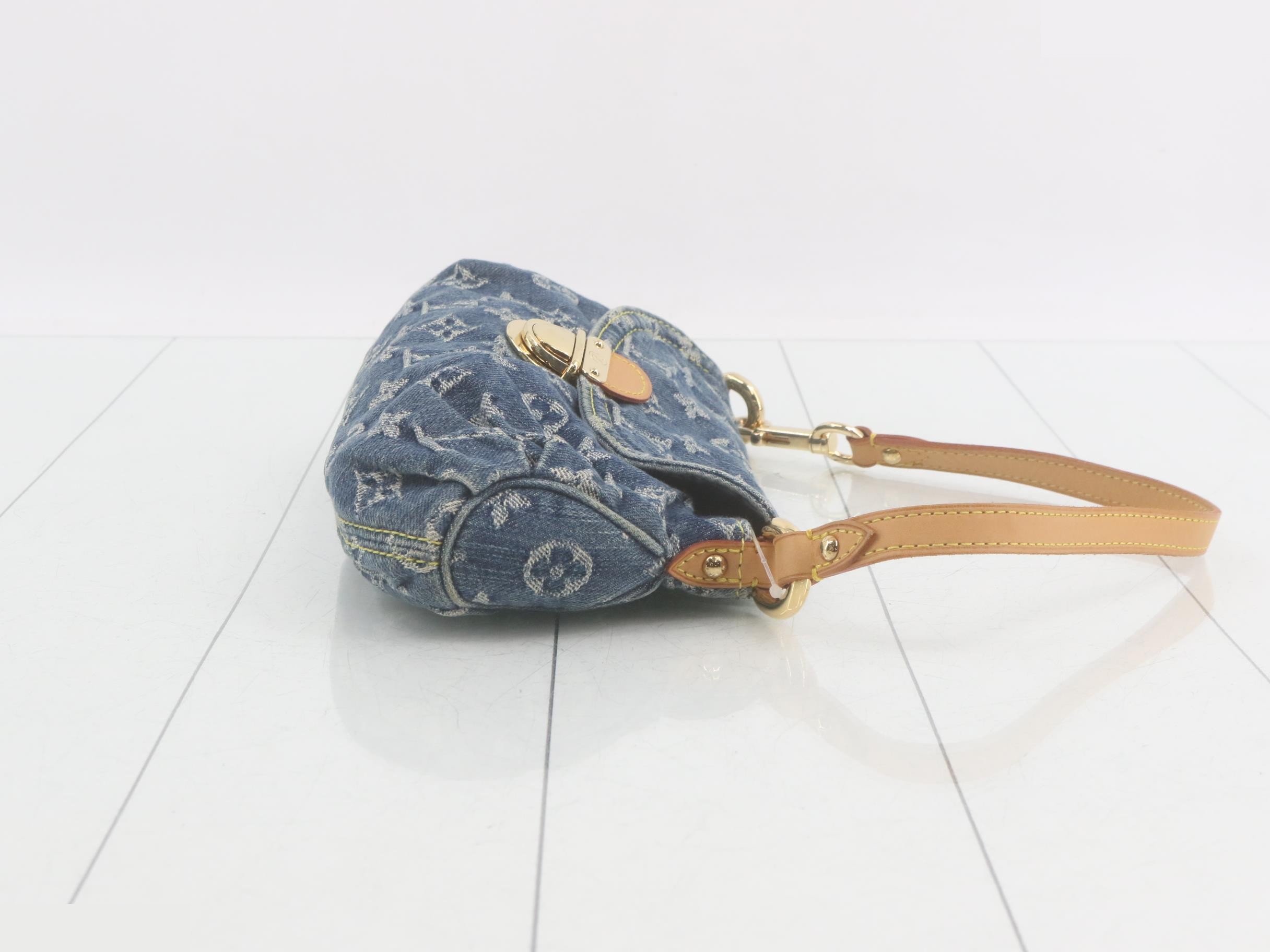 Mini Pleaty Monogram Denim M95050 — view 3