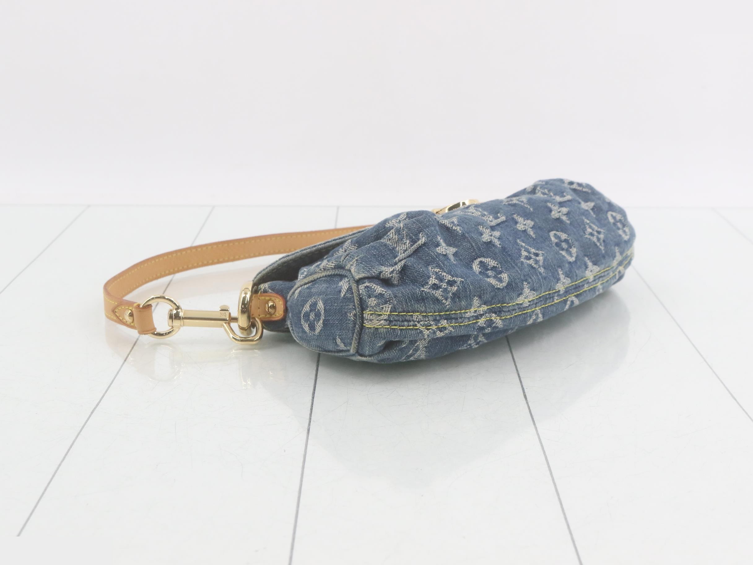 Mini Pleaty Monogram Denim M95050 — view 5