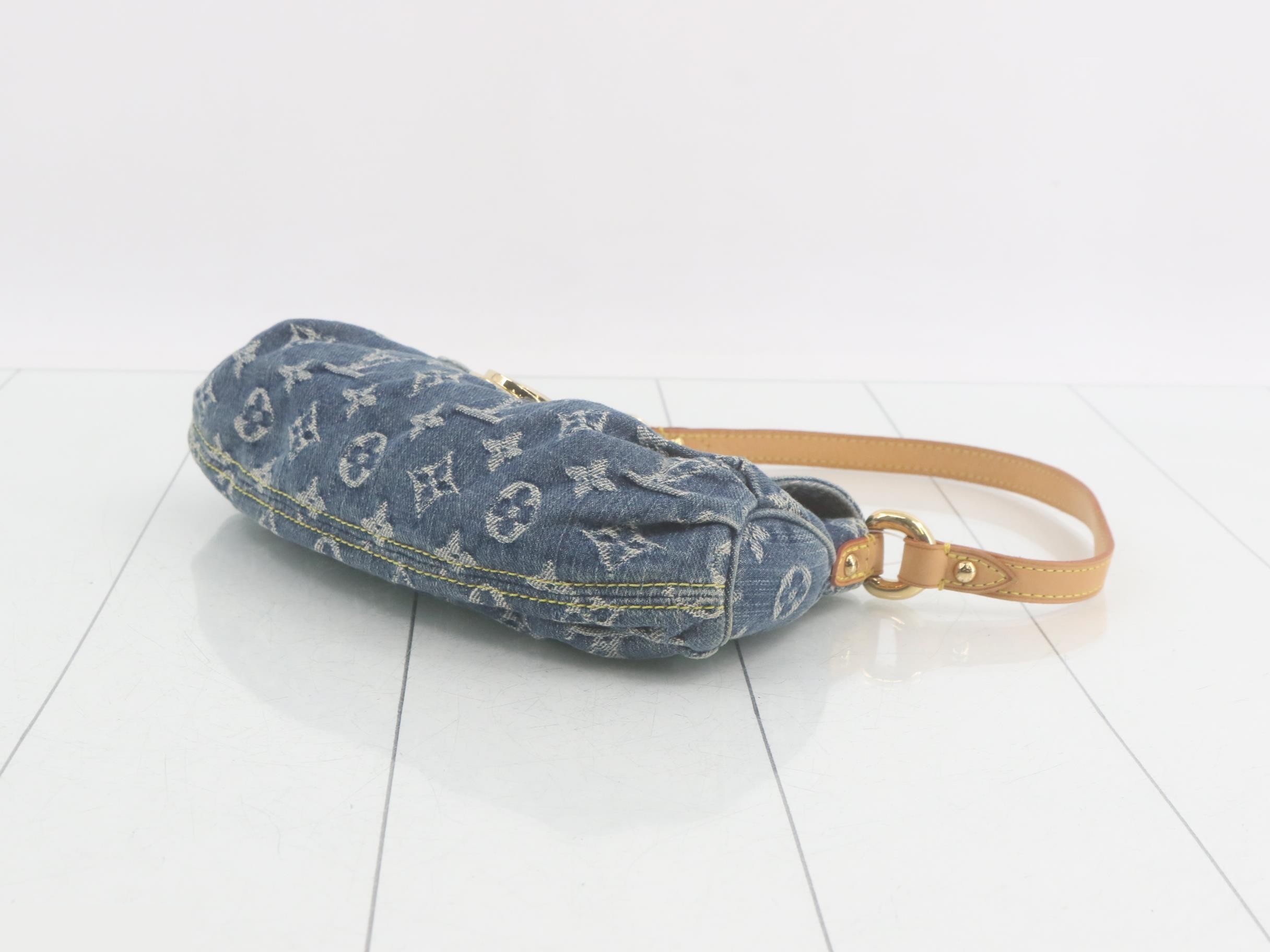Mini Pleaty Monogram Denim M95050 — view 6