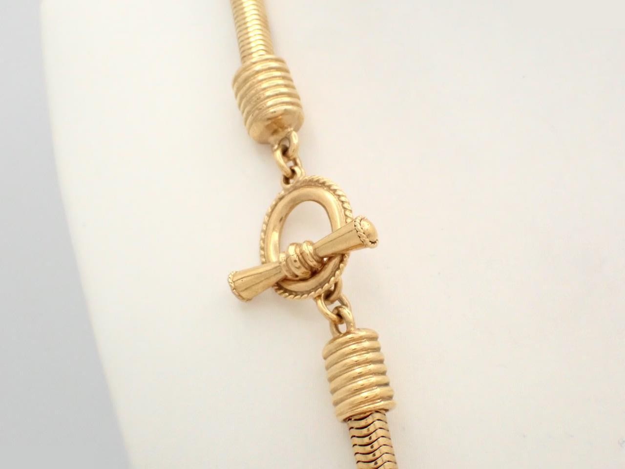 Logo big long necklace chain approx. 90cm — view 2