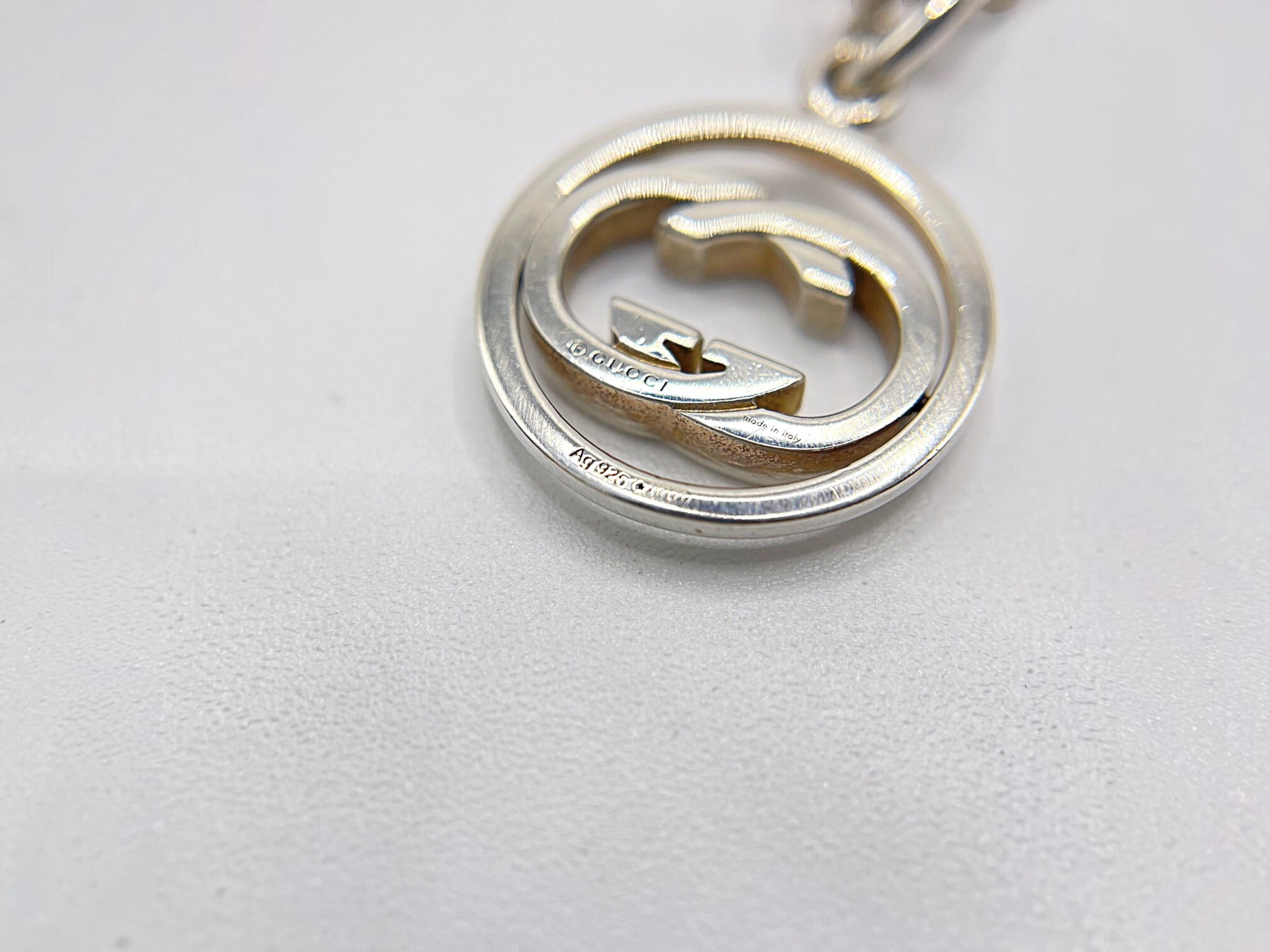 GG Logo Sterling Silver 925 14g Chain Necklace — view 2