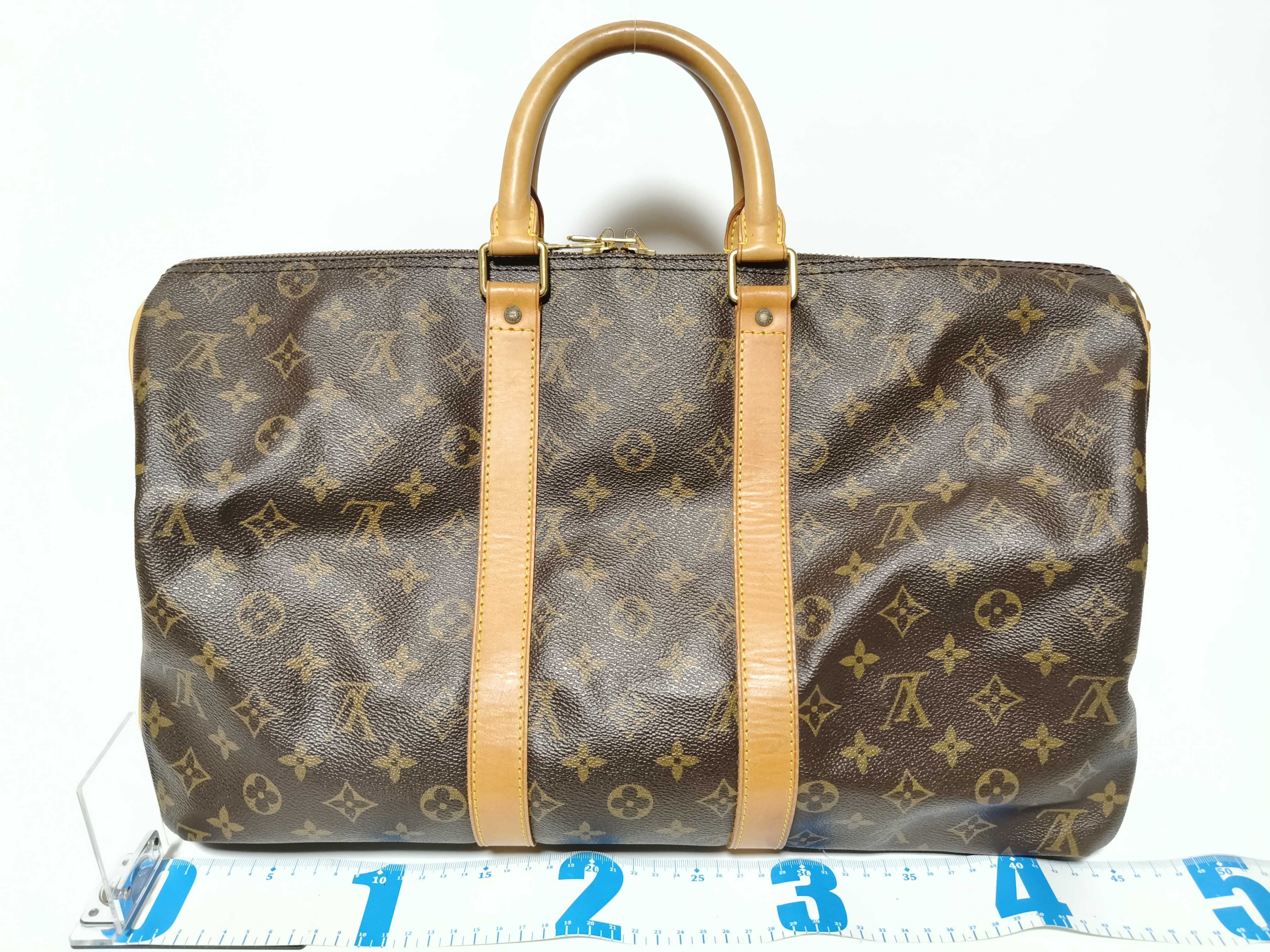 Monogram LV Keepall Bandoulière Boston Bag — view 2