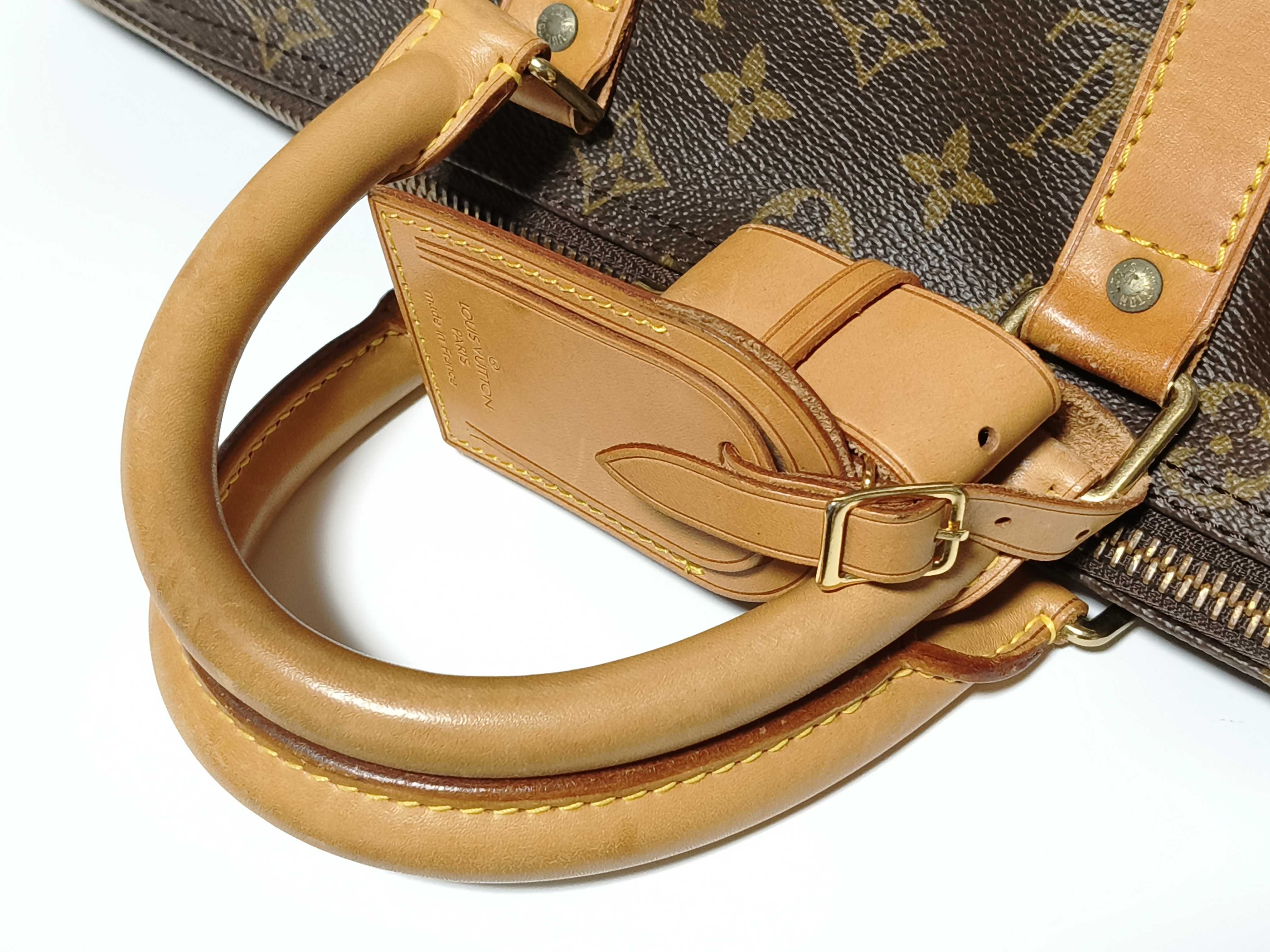 Monogram LV Keepall Bandoulière Boston Bag — view 3