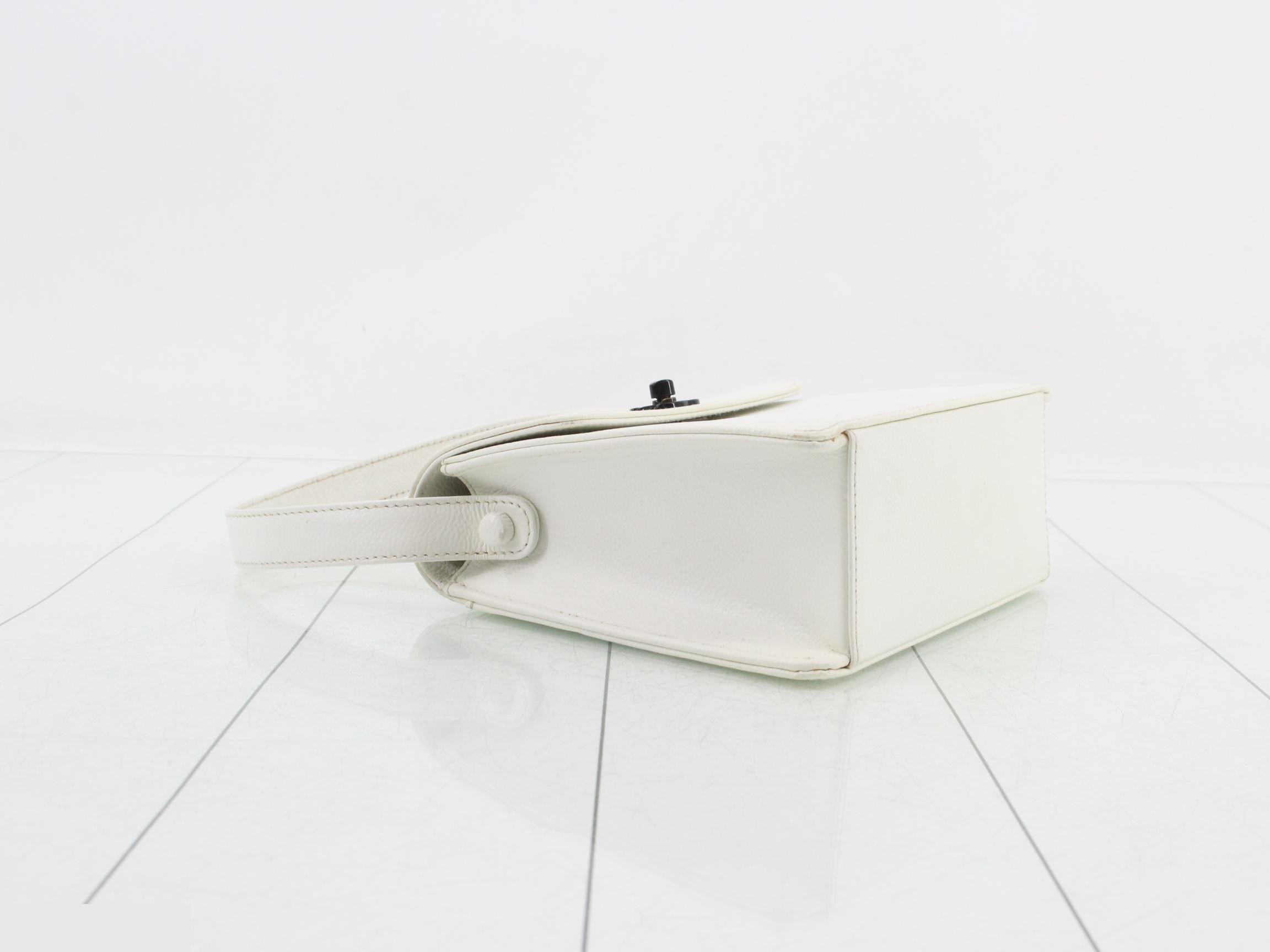 Turnlock Caviar Skin One-Shoulder Bag — view 5