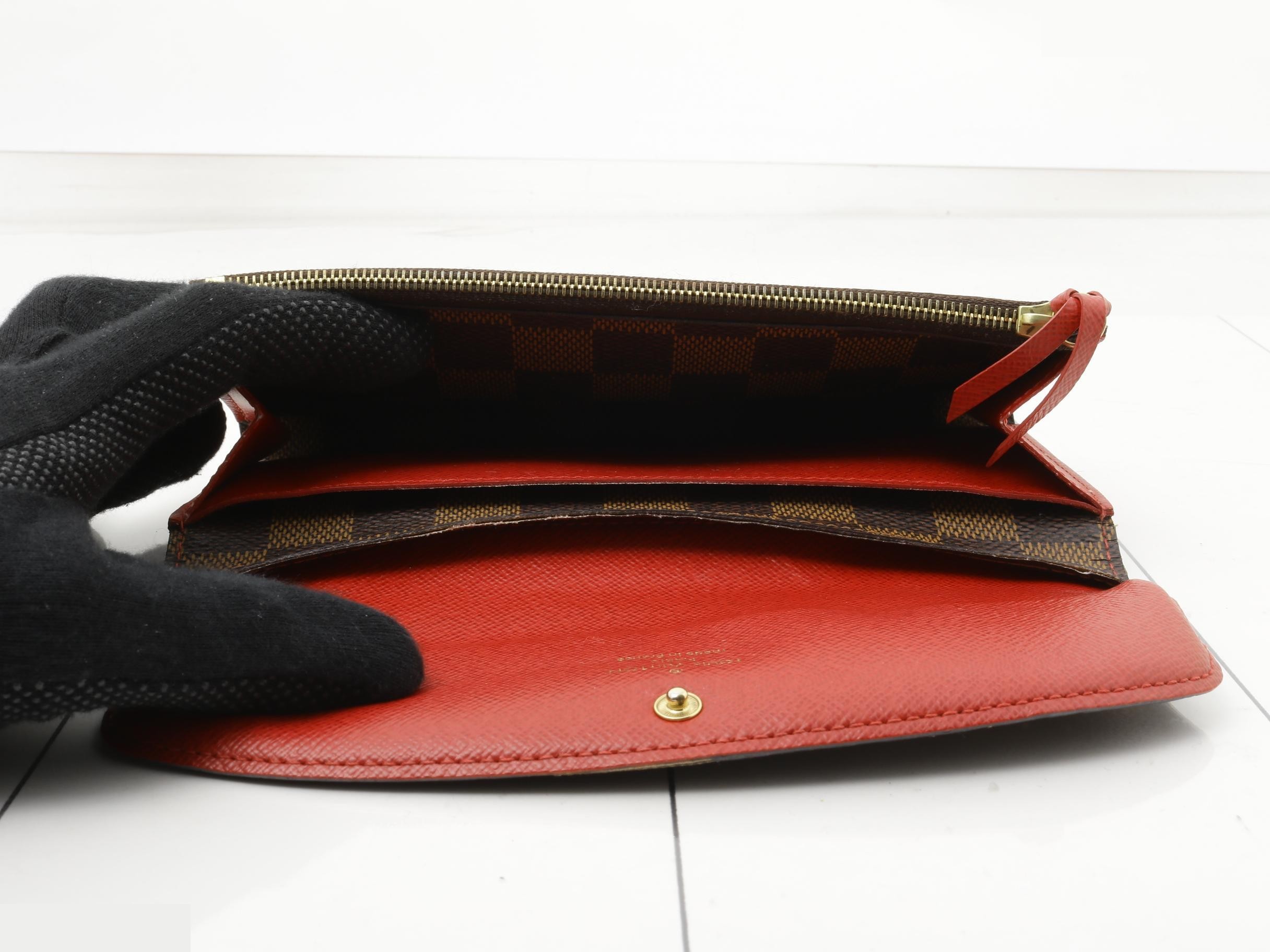 Damier bi-fold long wallet — view 4