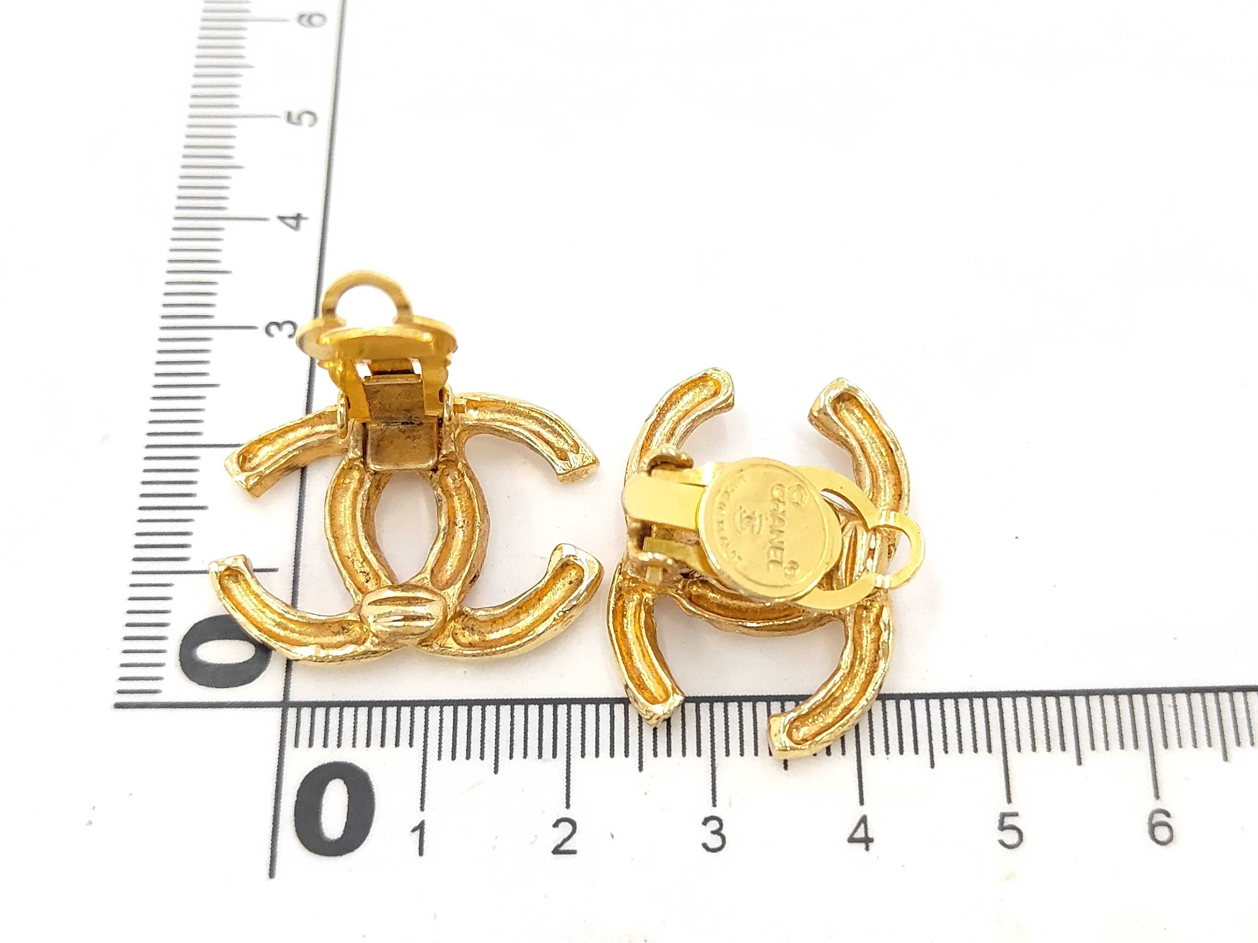 Cocomark gold earrings — view 7