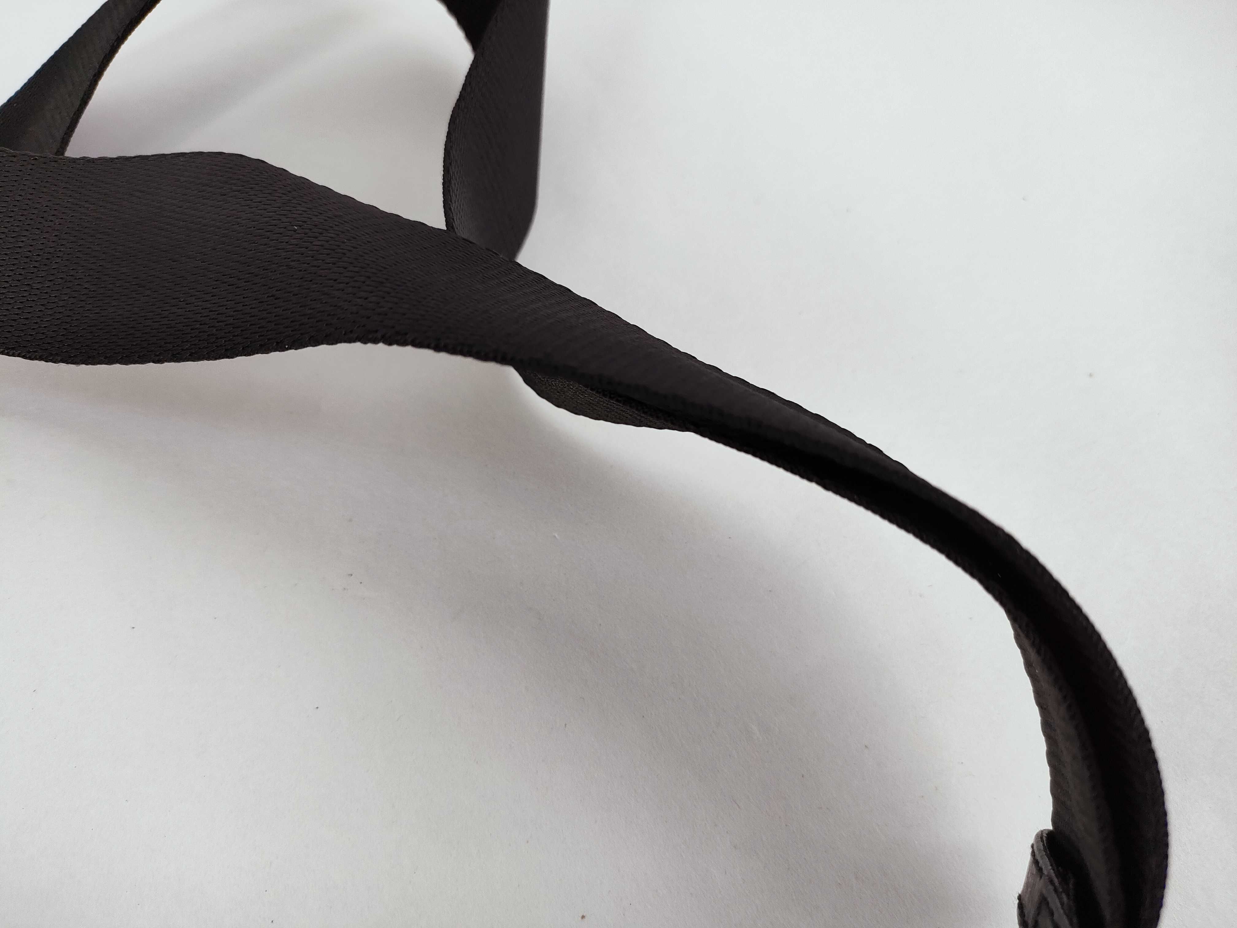 Nylon Shoulder Bag with Triangle Logo Hardware — view 4