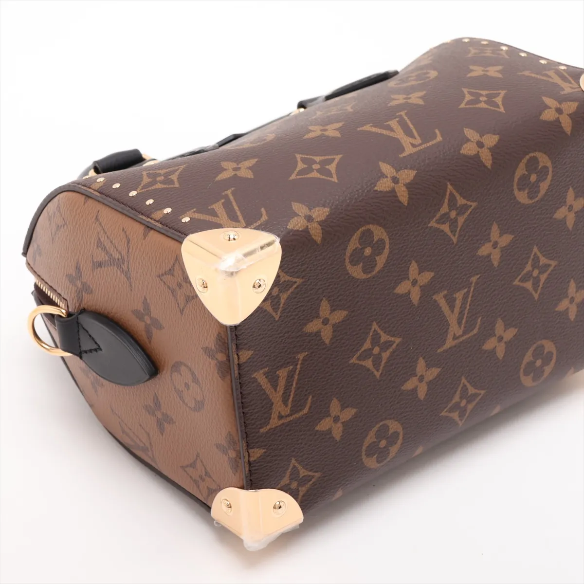 Monogram Reverse Speedy Trunk 20 M13146 Brown (RFID detected) — view 4