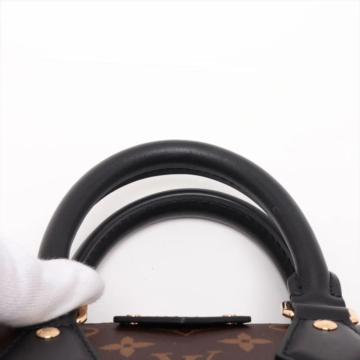 Monogram Reverse Speedy Trunk 20 M13146 Brown (RFID detected) — view 6