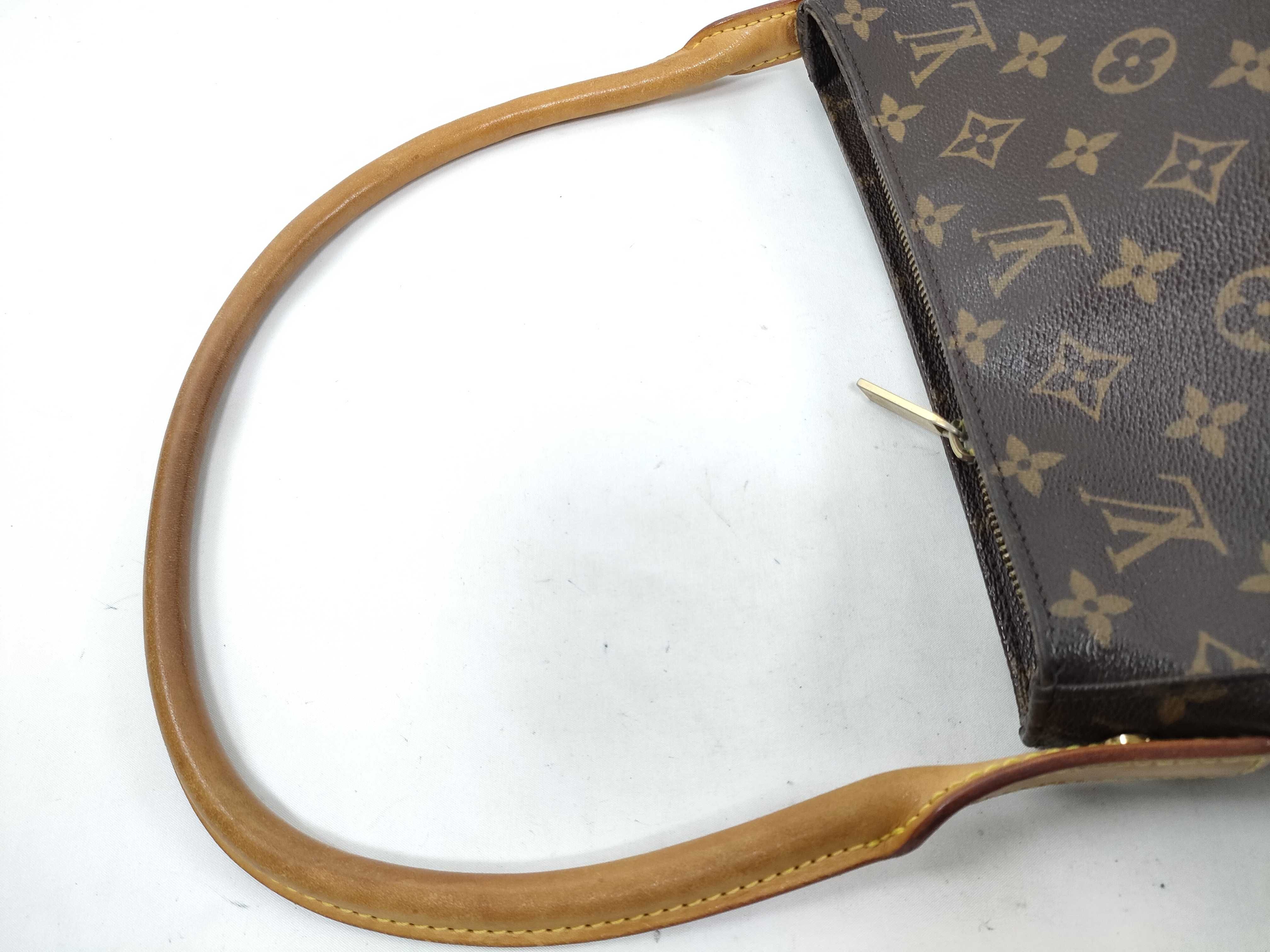Monogram Looping MM M51146 FL0053 Brown Shoulder Bag — view 4