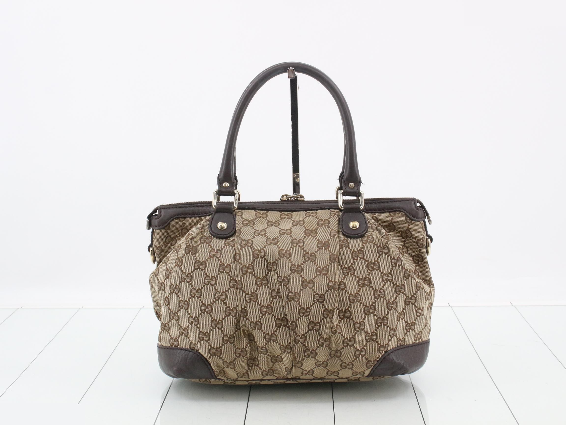 GG Canvas Hand Tote Bag — view 2