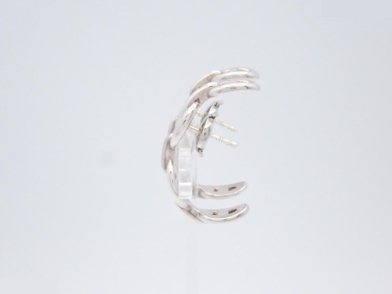 Chaine d'Ancre Enchainée Earrings, 925 sterling silver, 7.3g — view 3