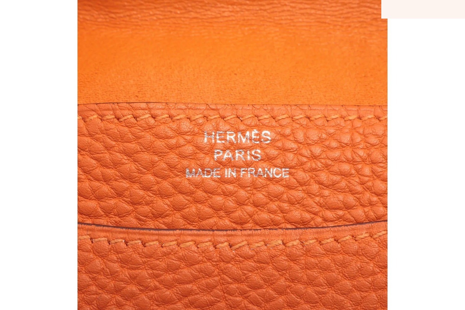 L stamp, manufactured in 2008, Dogon coin case, Togo leather, coin purse — view 7