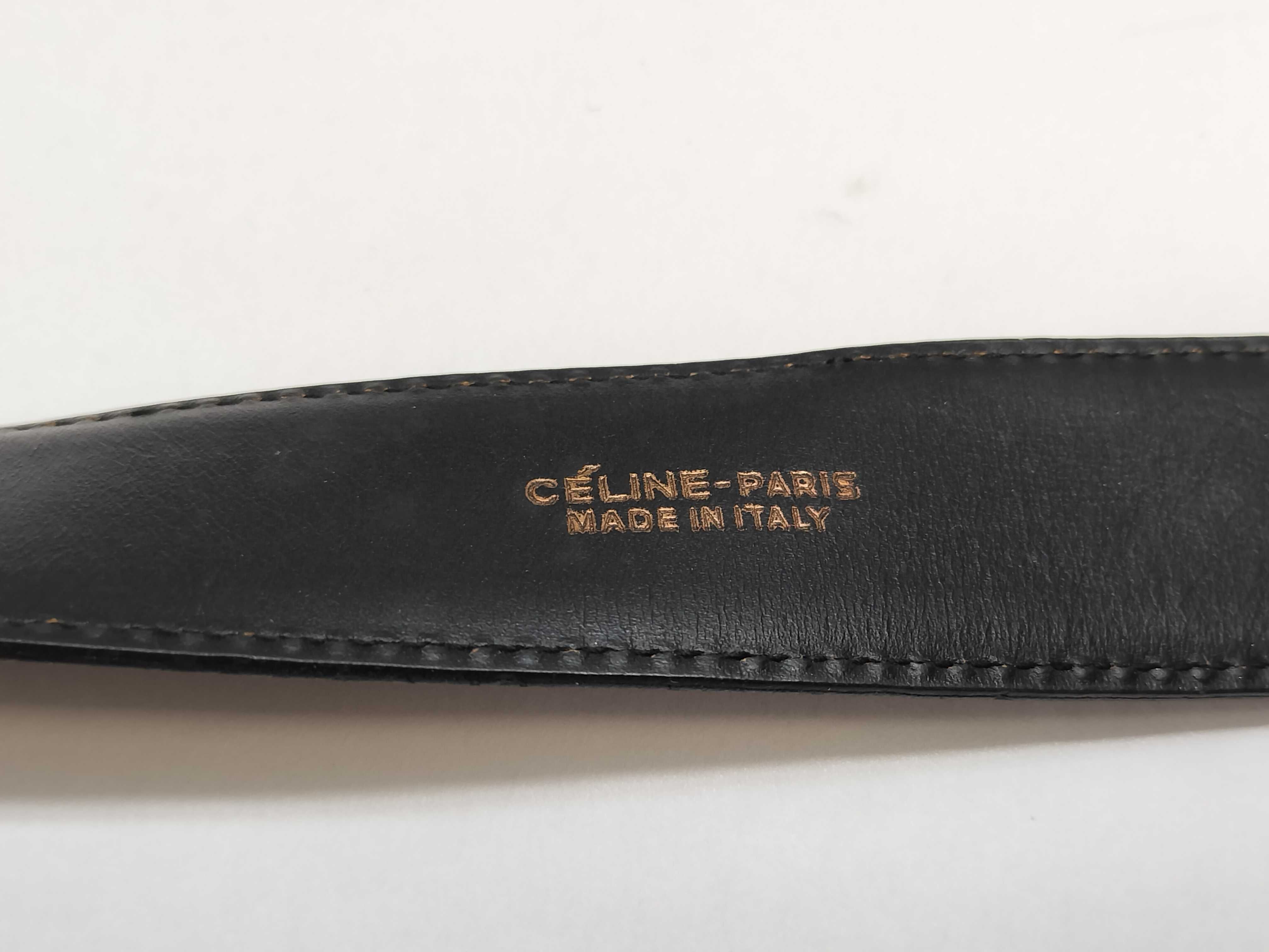 carriage buckle leather belt — view 5