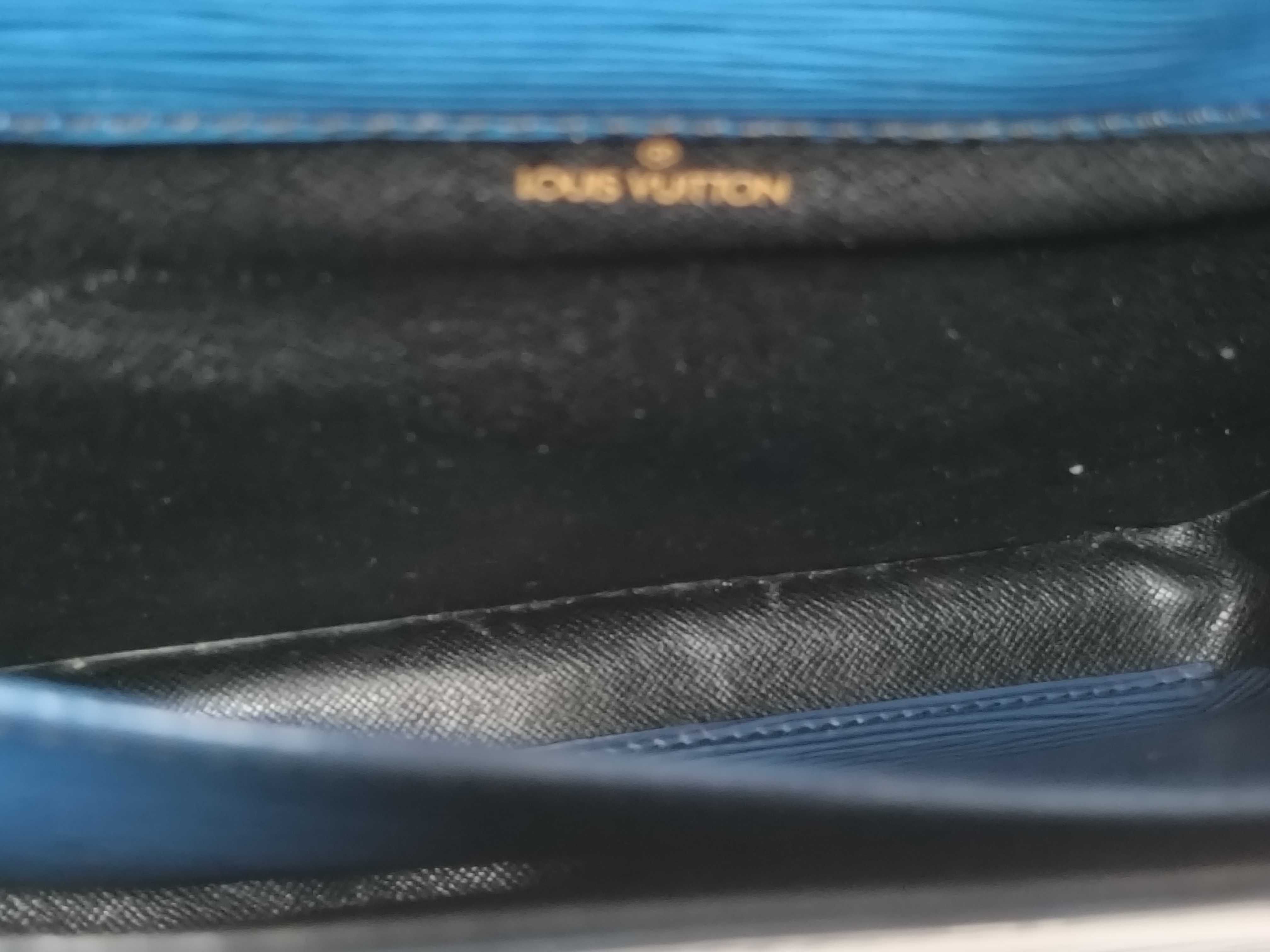 Epi Cartouchiere Shoulder Bag Blue M52245 MI0960 Shoulder Bag — view 12